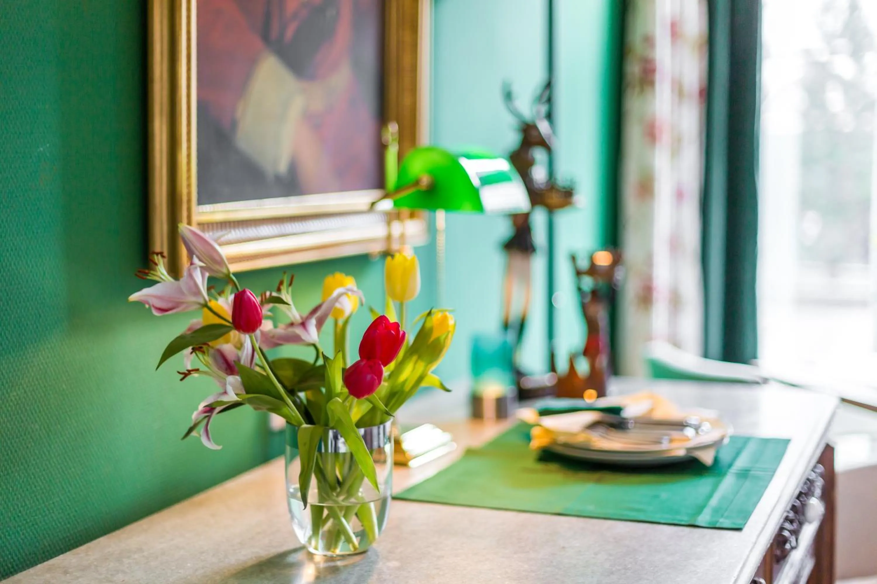 Decorative detail in Hotel Vorderburg