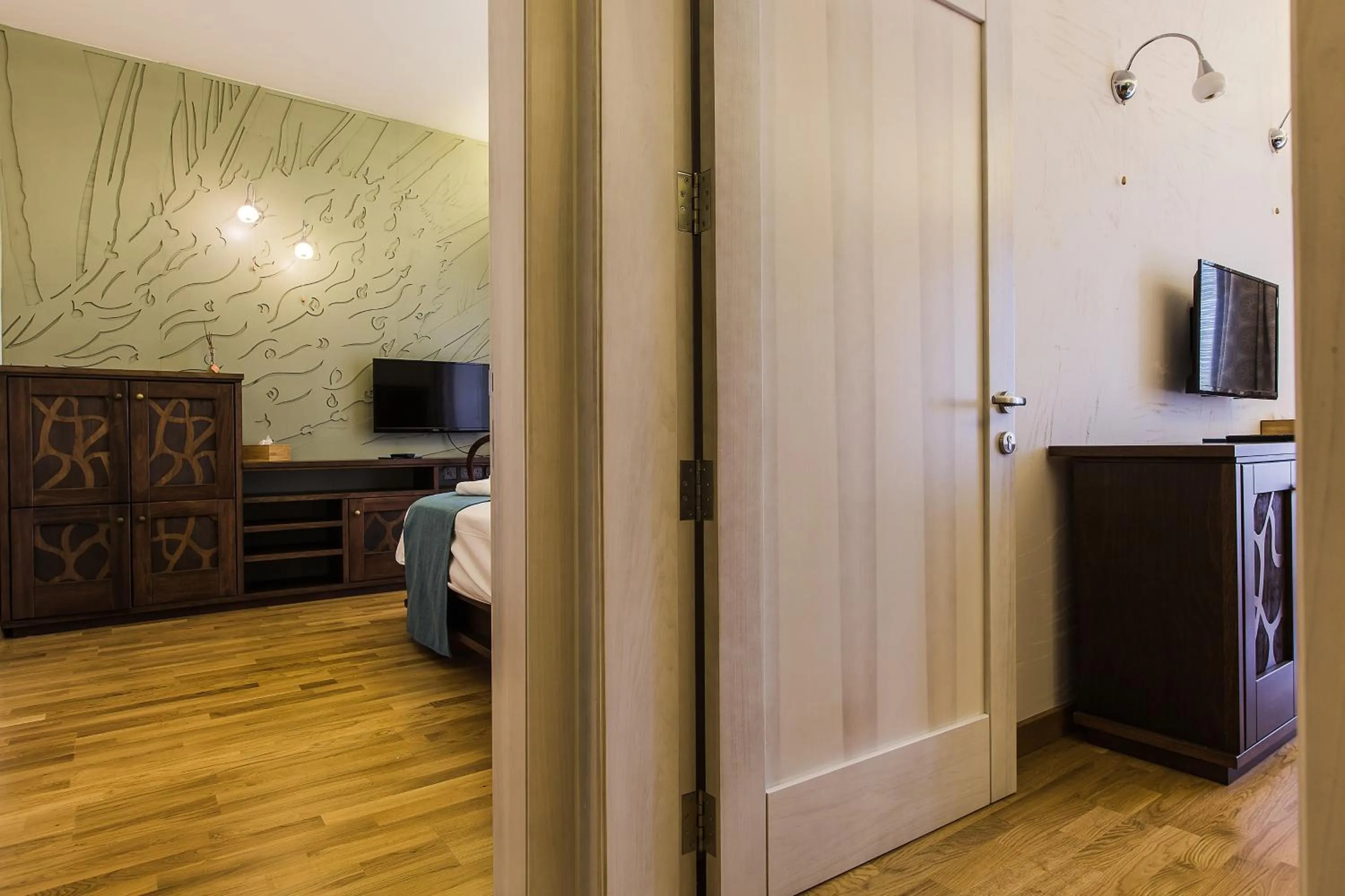 Decorative detail, Bed in Murella Living