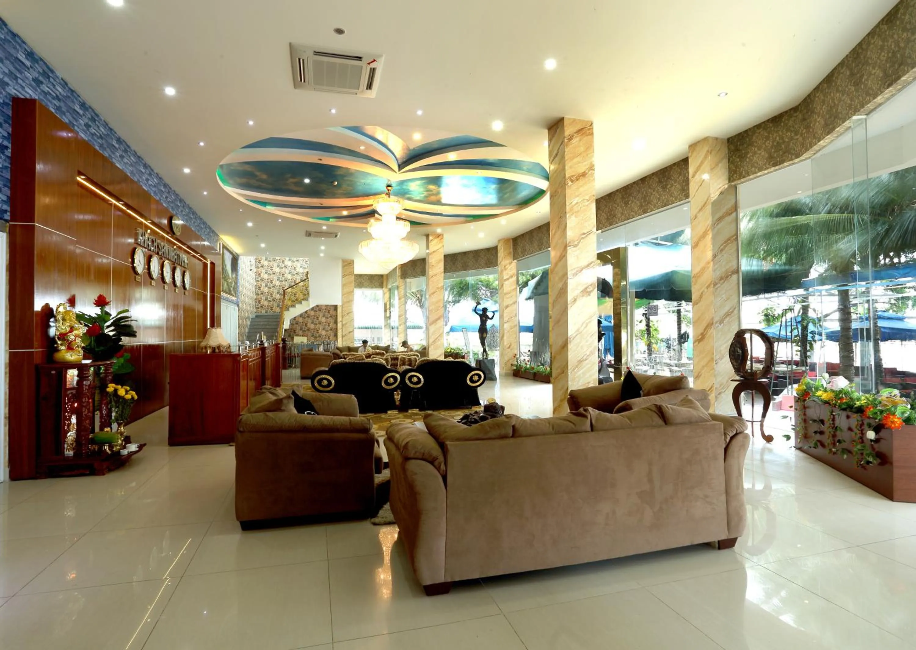 Lobby or reception in Nhat Minh Hotel