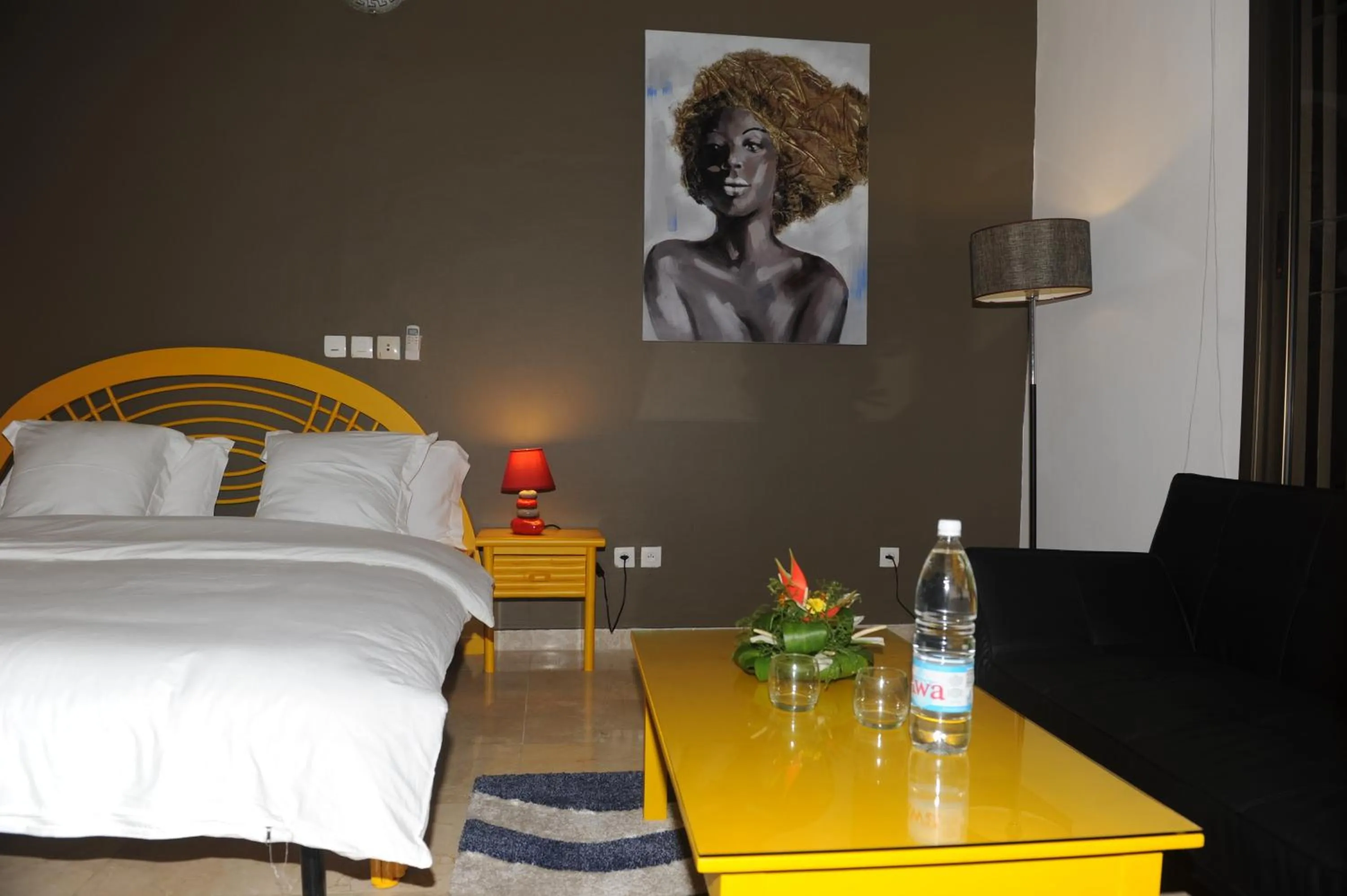 Shower, Bed in Residence Helios