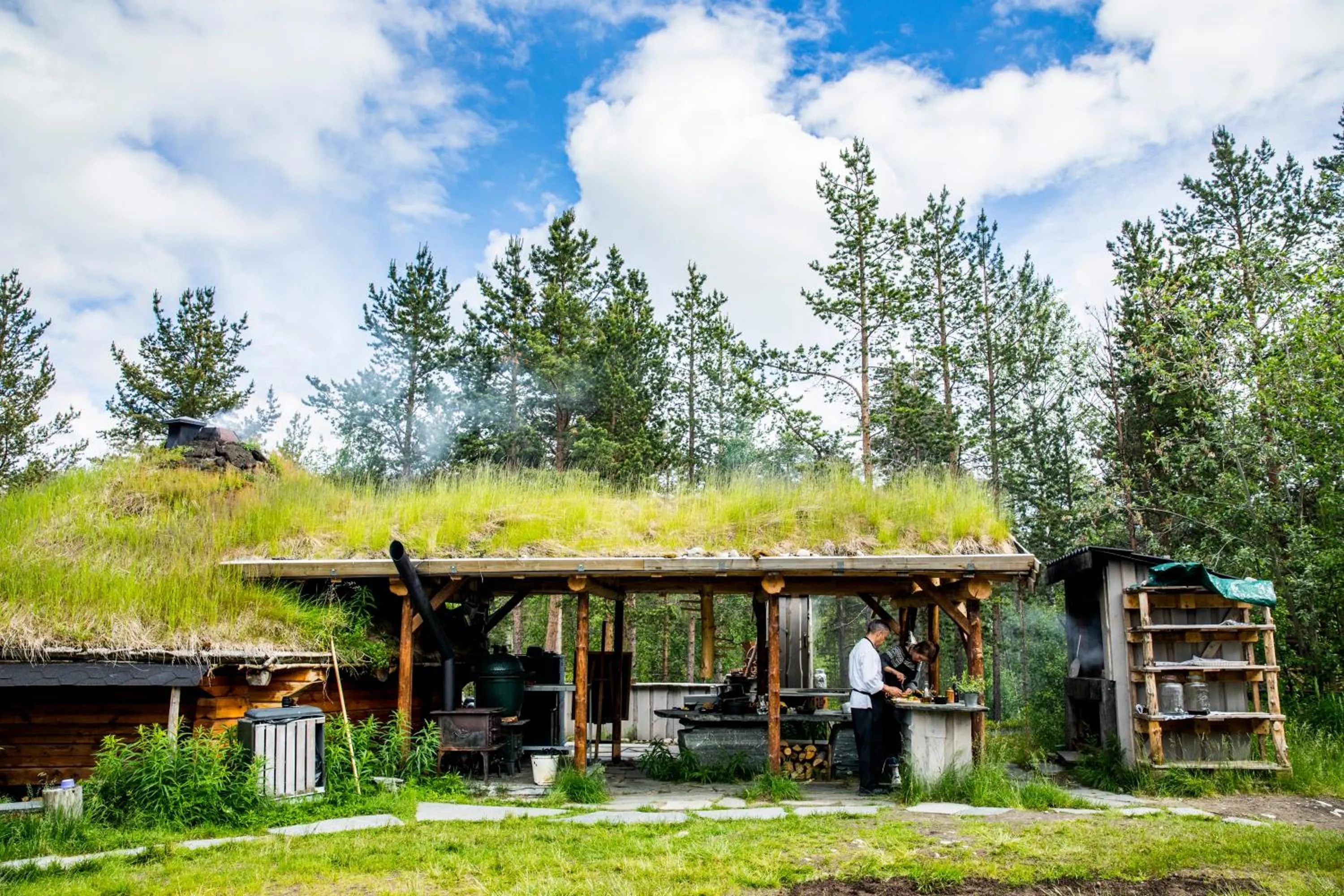 Garden in Trasti & Trine Boutique Hotel