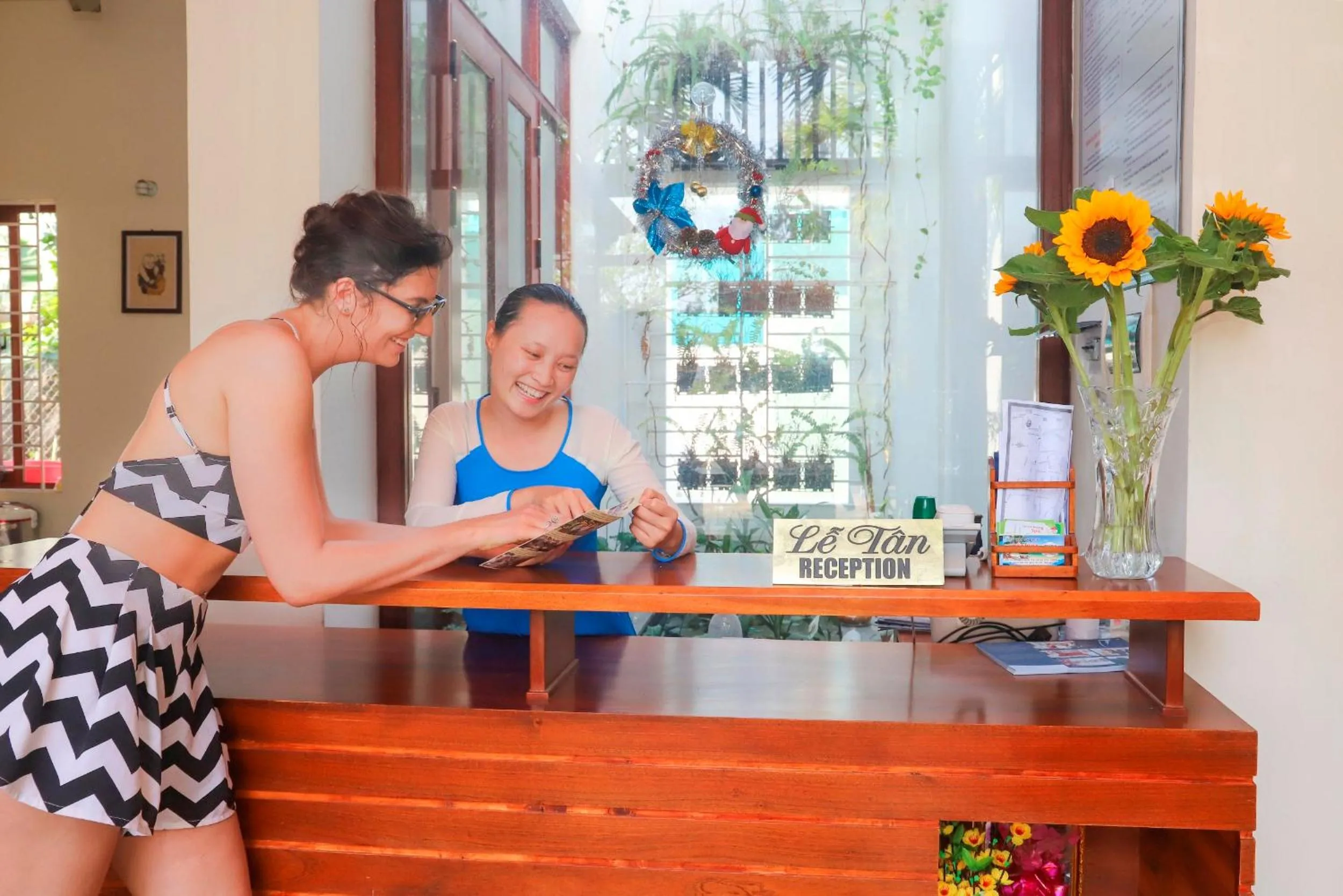 Lobby or reception in Hien Hoa Villa Hoi An