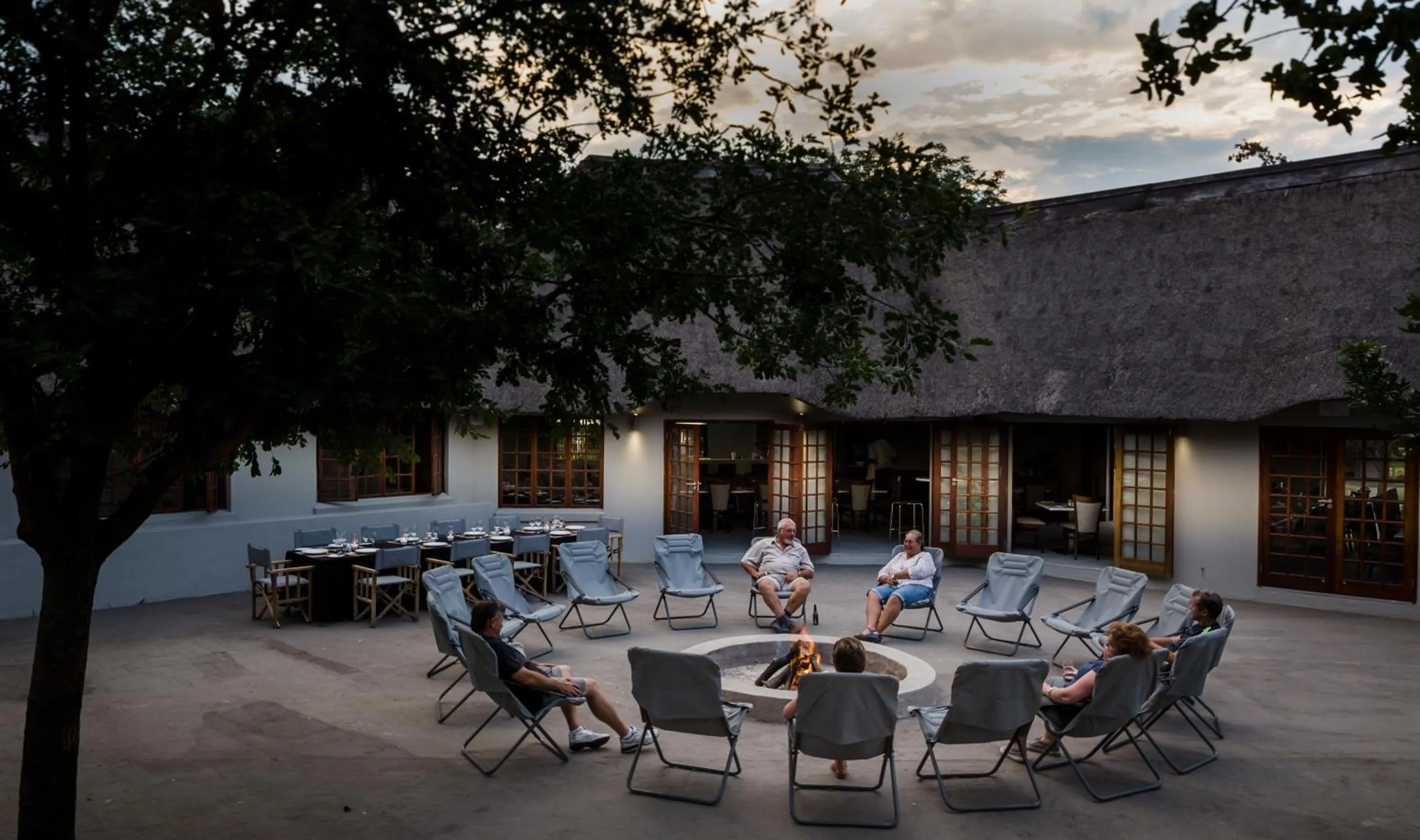 BBQ facilities in Monate Game Lodge