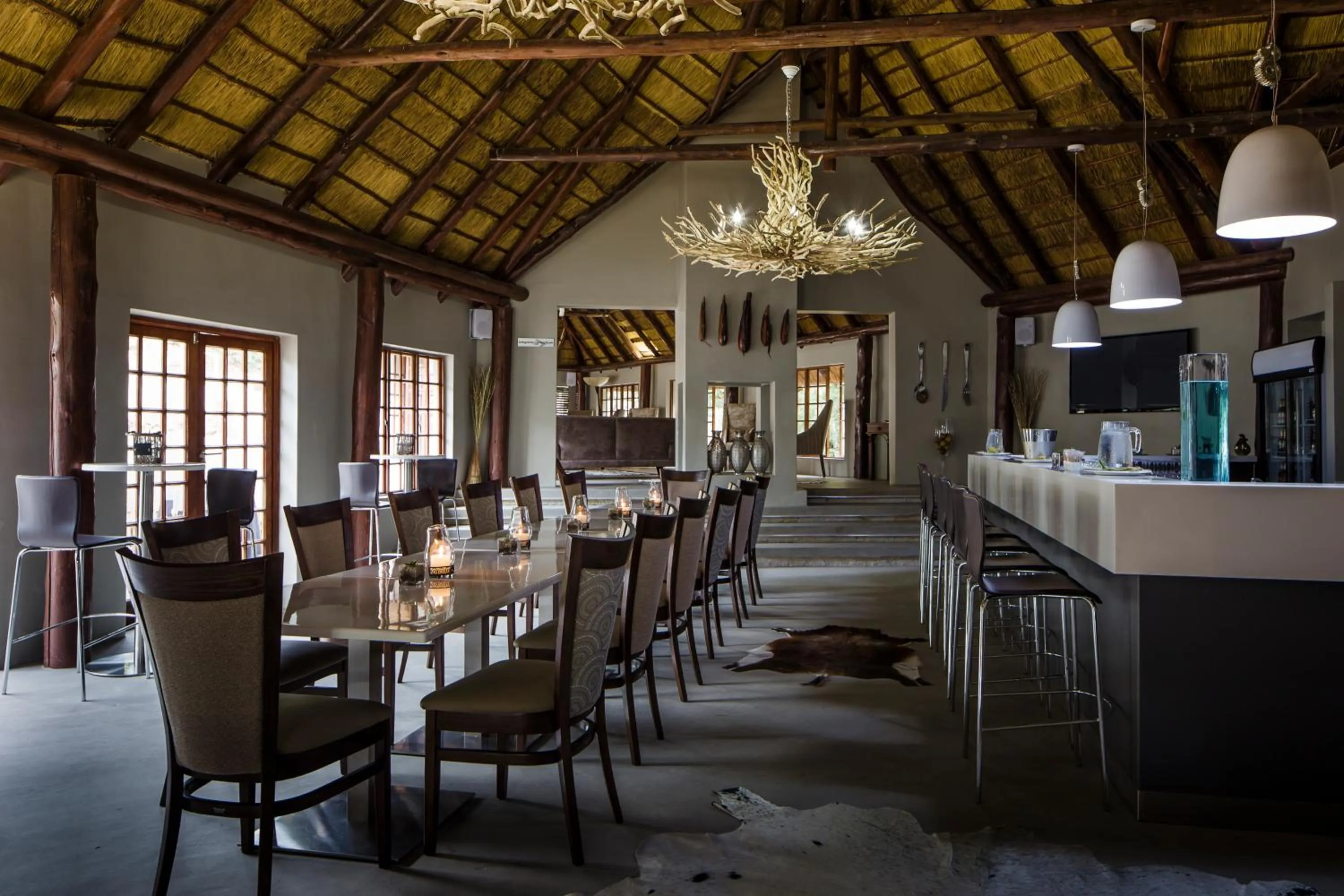 Restaurant/places to eat in Monate Game Lodge