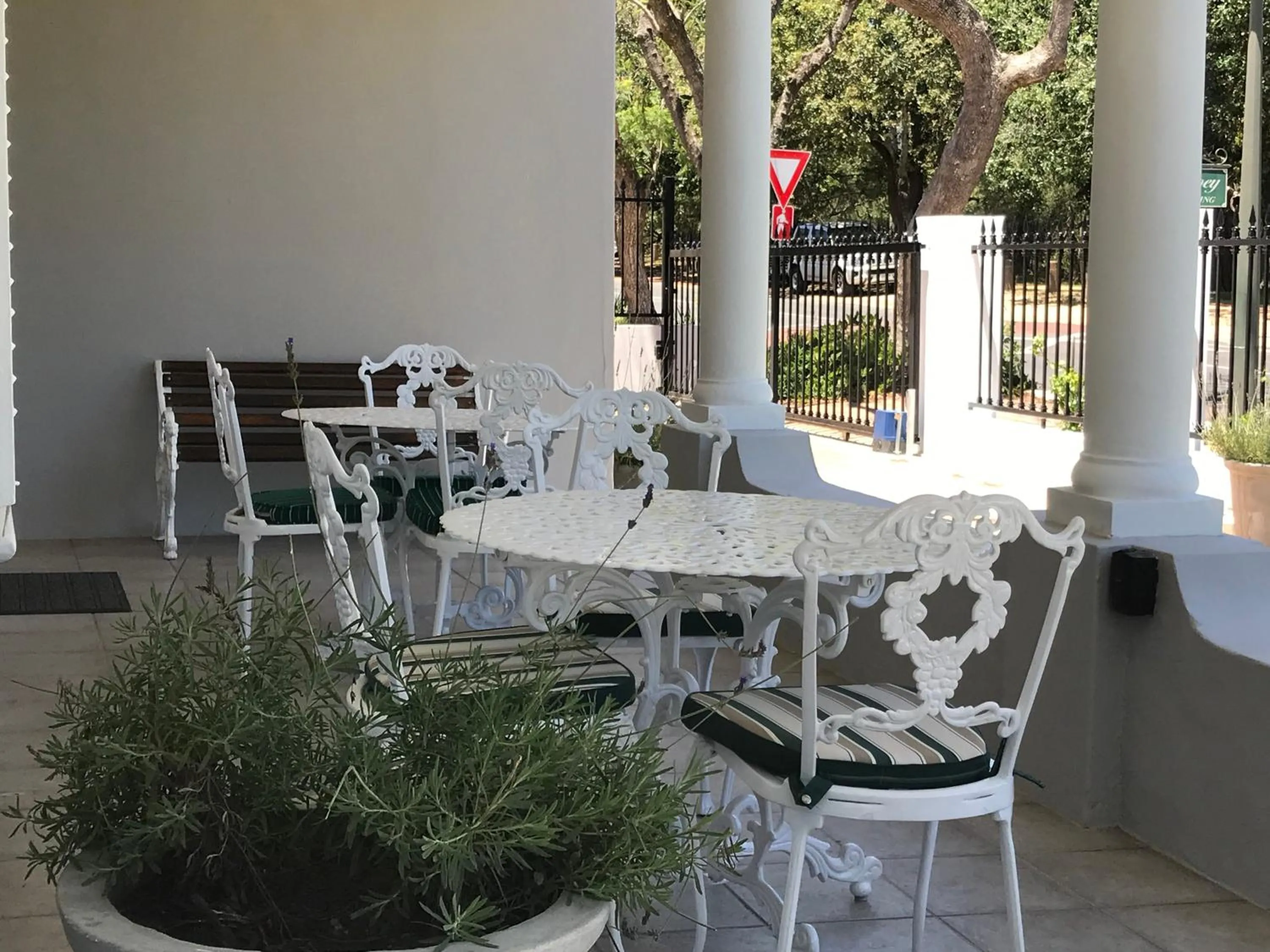 Patio in Just Joey Lodge