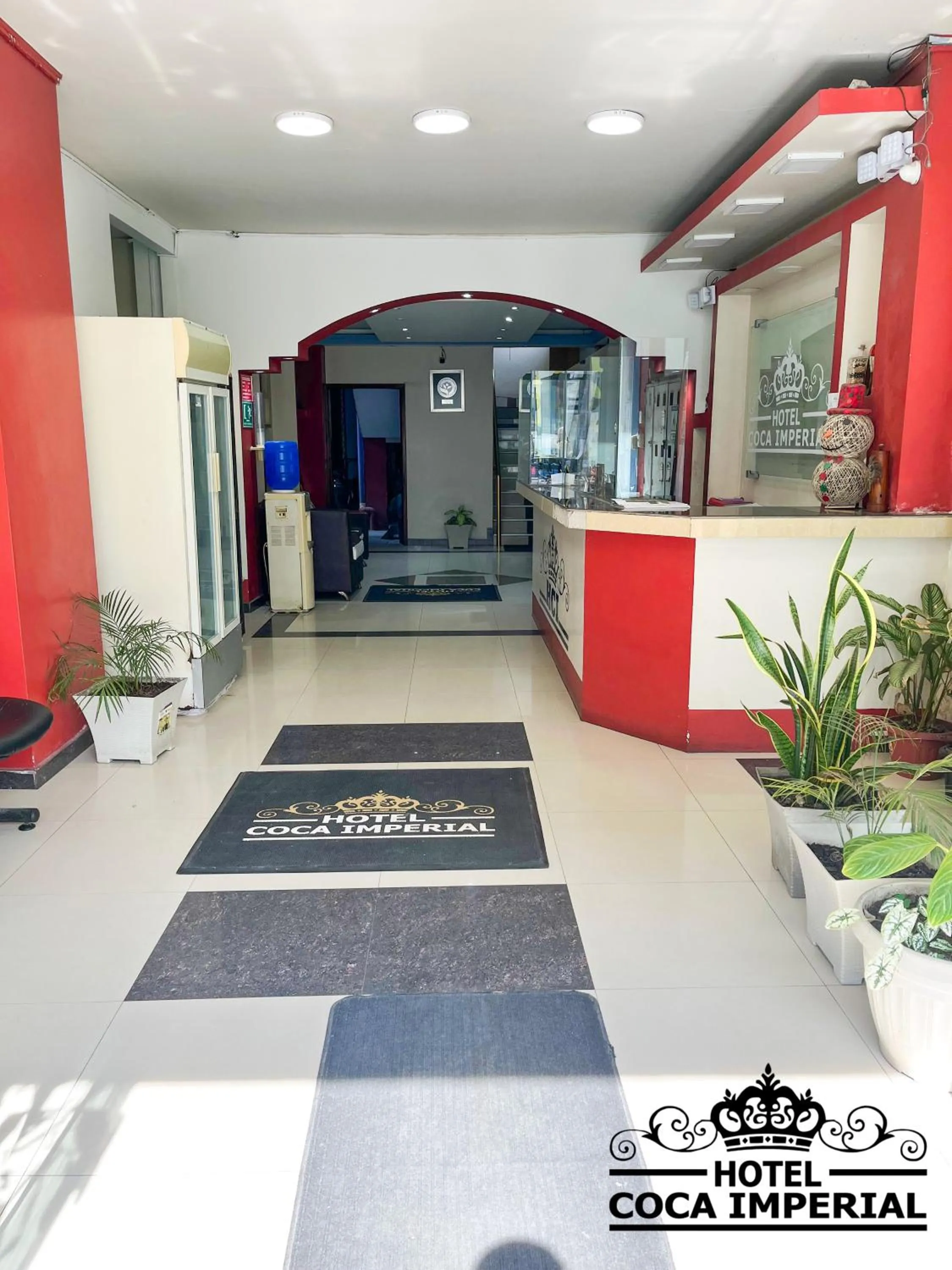 Lobby or reception in Hotel Coca Imperial