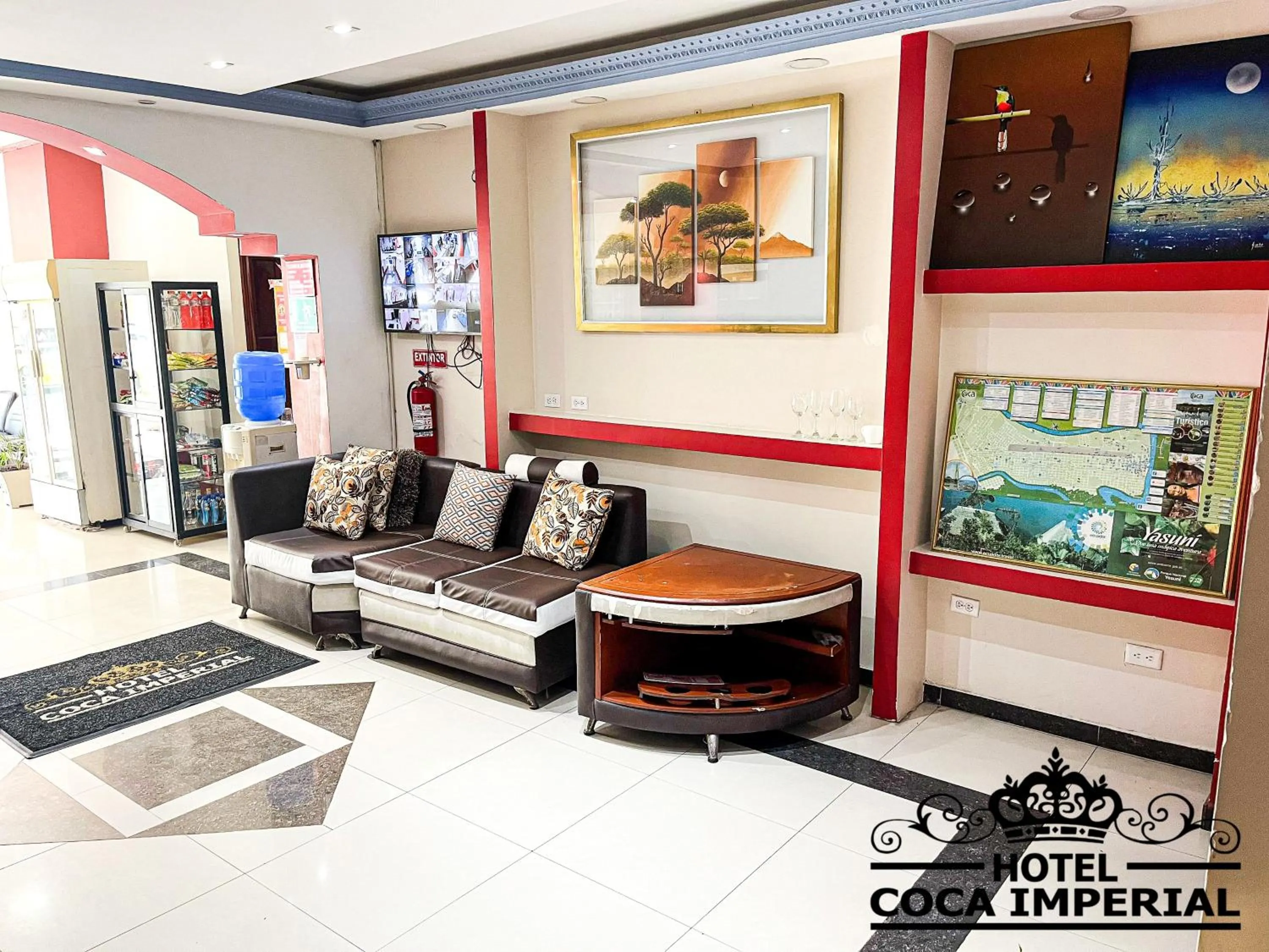 Lobby or reception in Hotel Coca Imperial