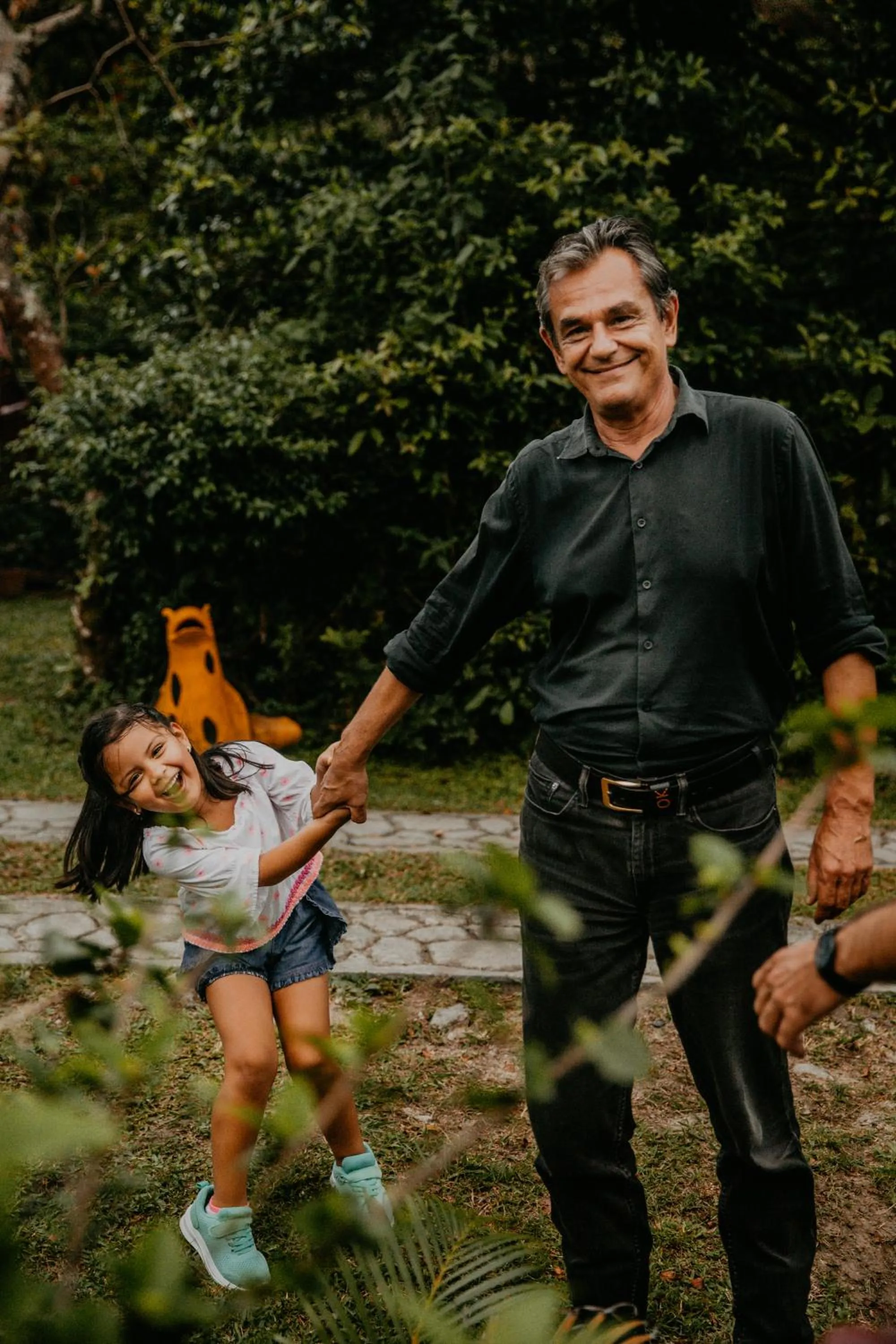 People in The Golden Frog Inn