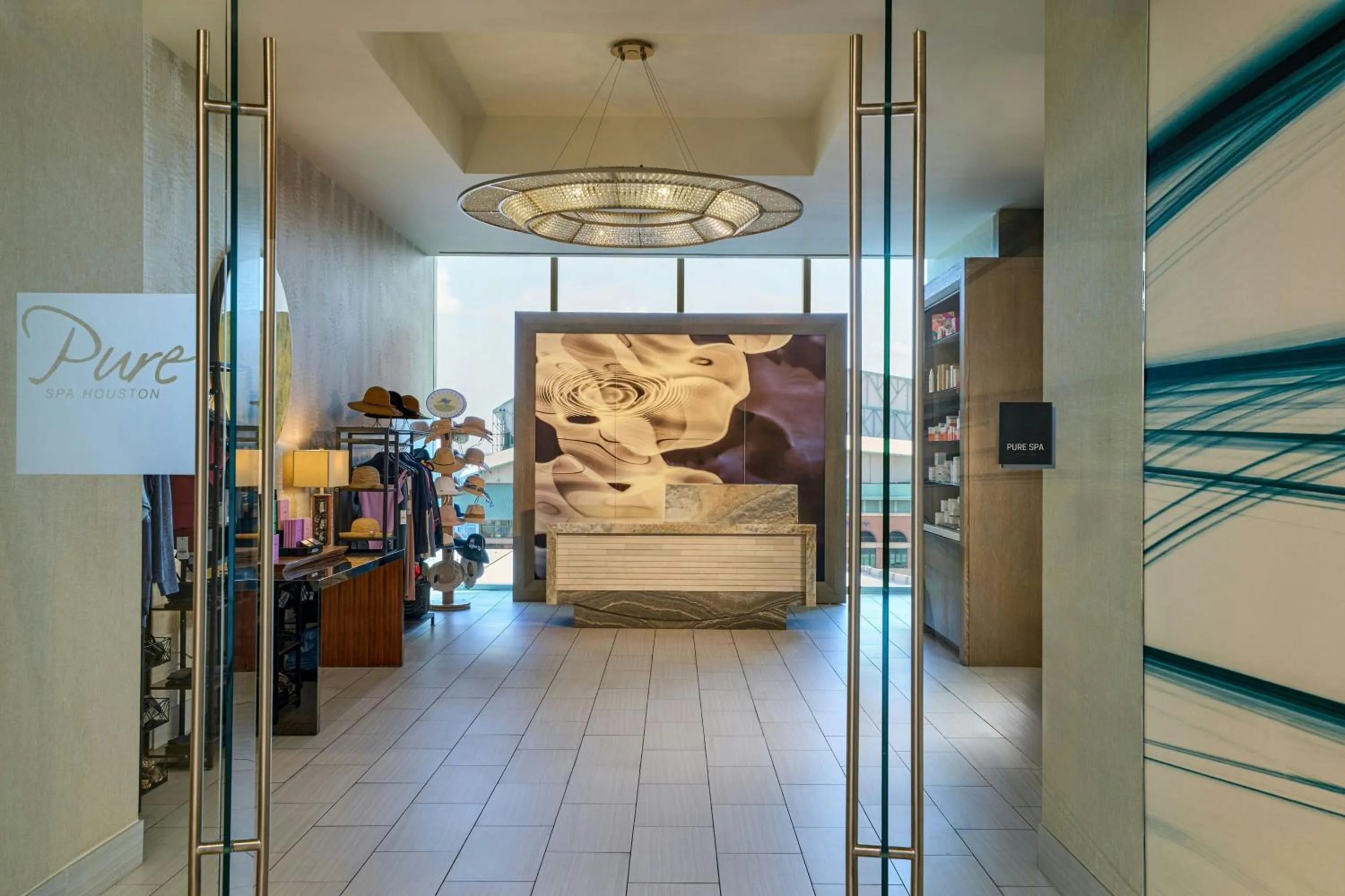Lobby or reception in Marriott Marquis Houston