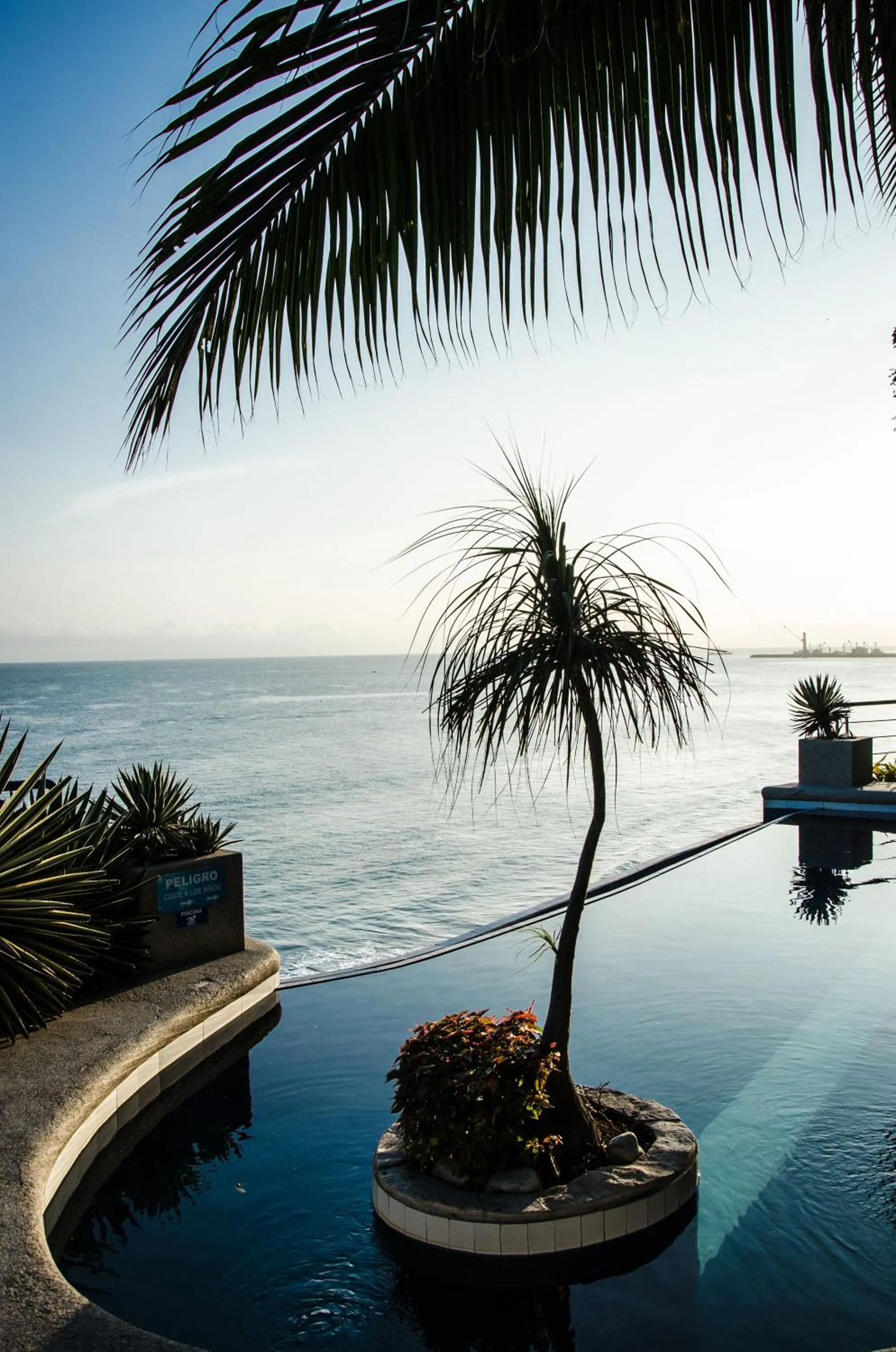 Patio in Hotel Vistalmar
