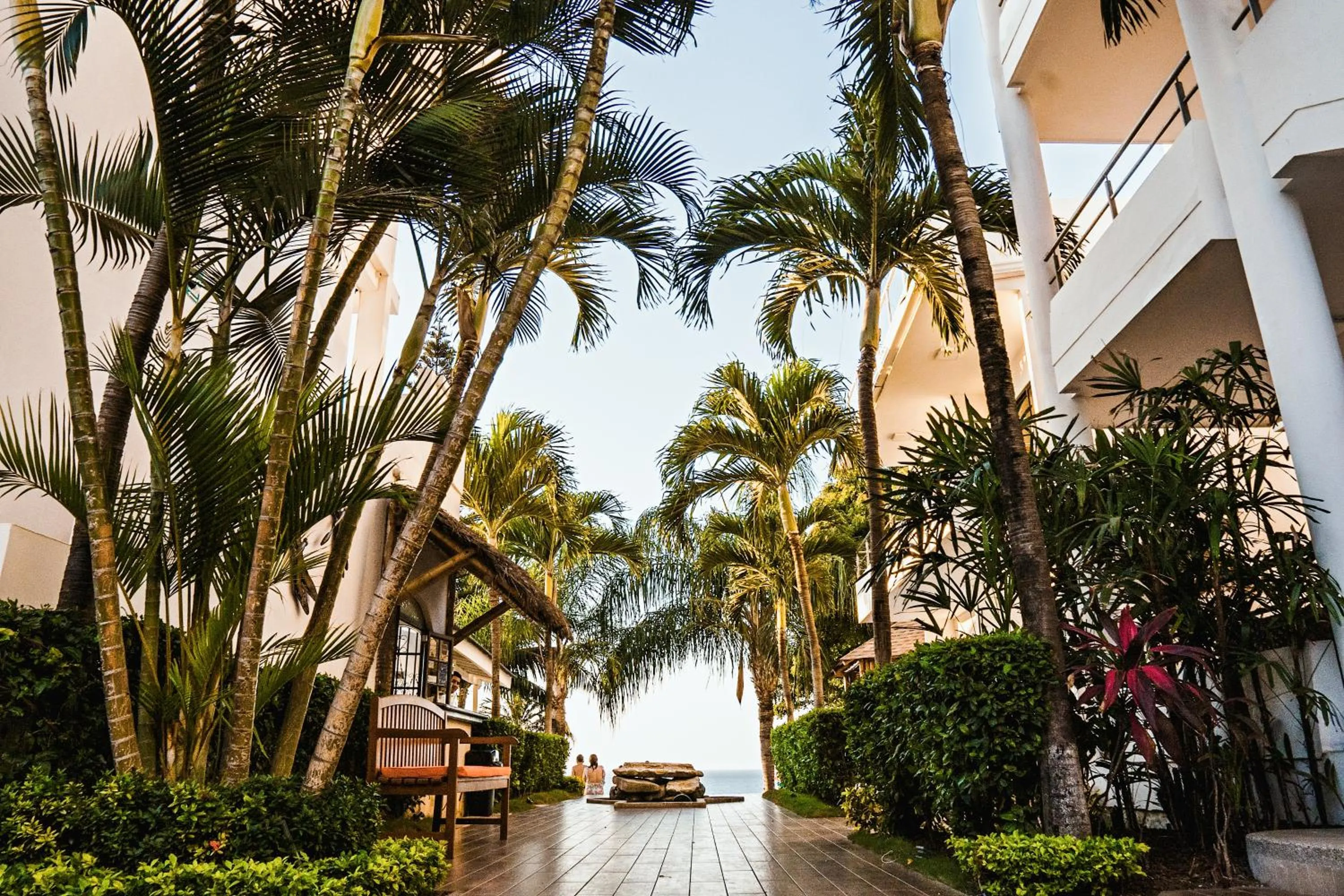 Patio in Hotel Vistalmar