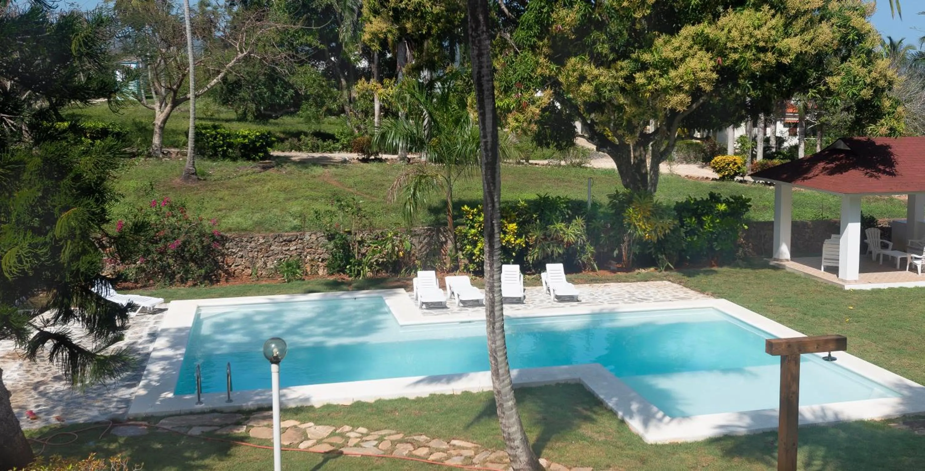 Swimming pool in El Pelicano Apart-Hotel
