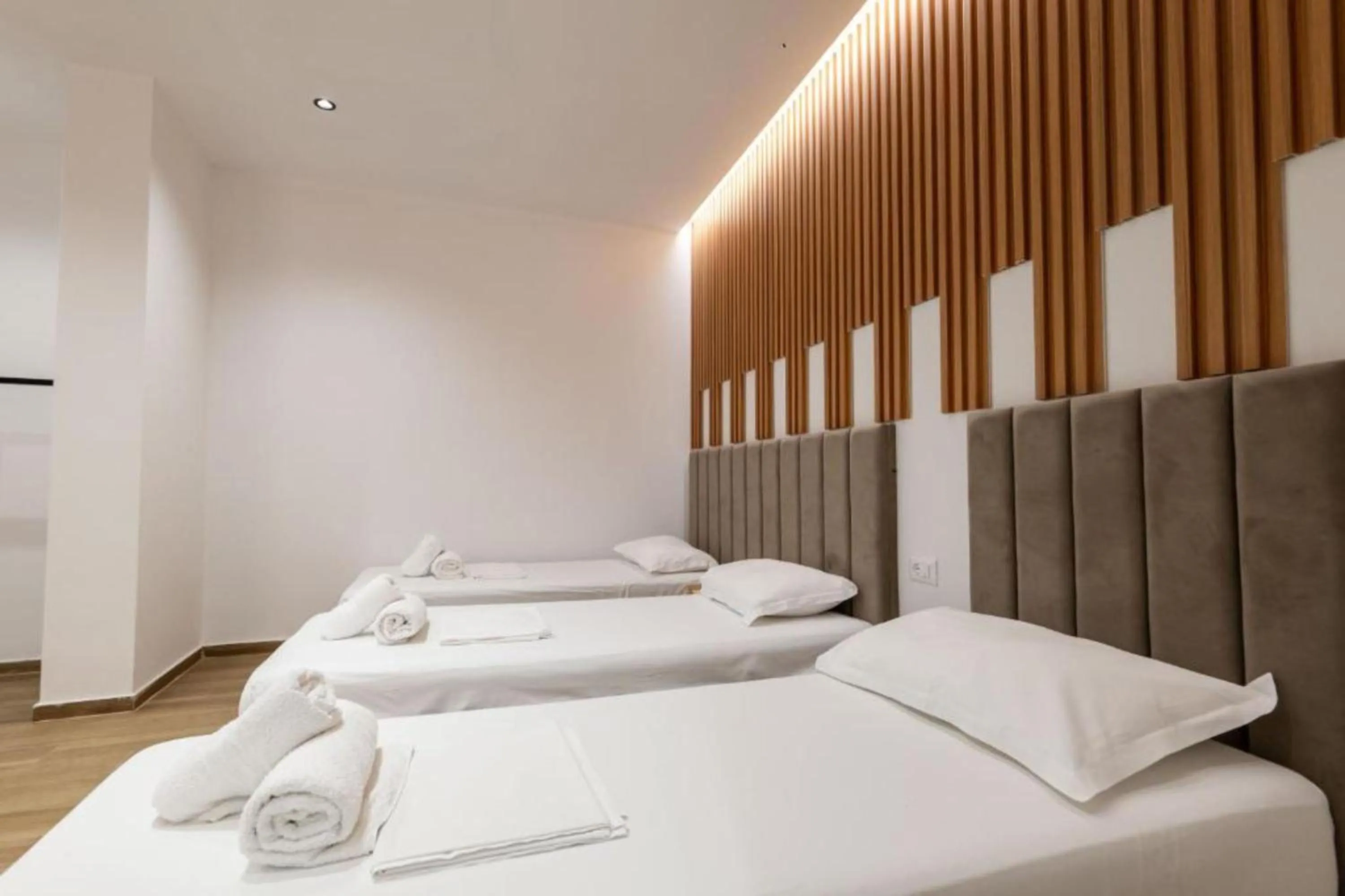 Bed in Azure Bay Resort