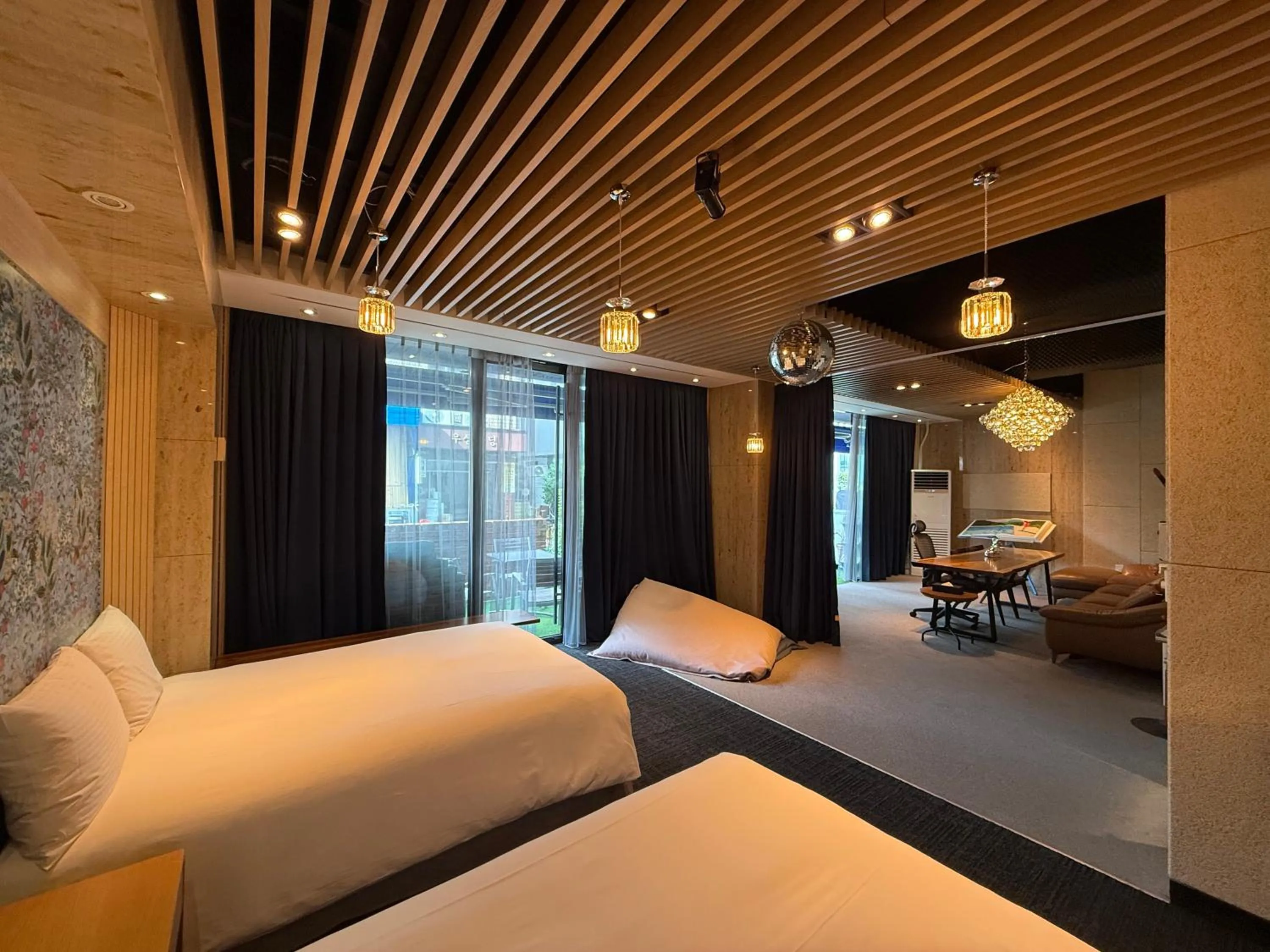 Lounge or bar, Bed in Acube Hotel Dongdaemun