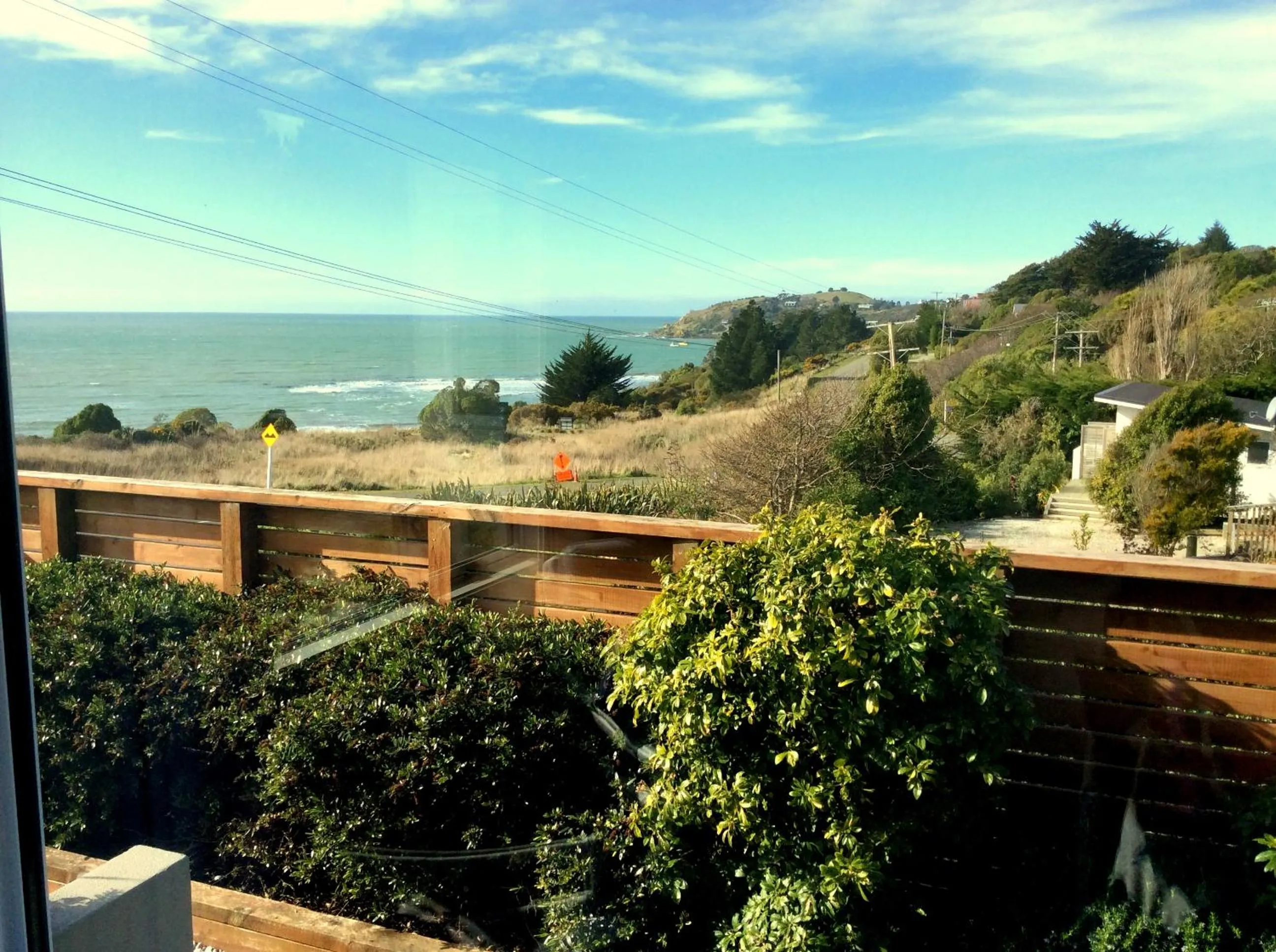 Garden view in Noah's Boutique Accommodation Moeraki