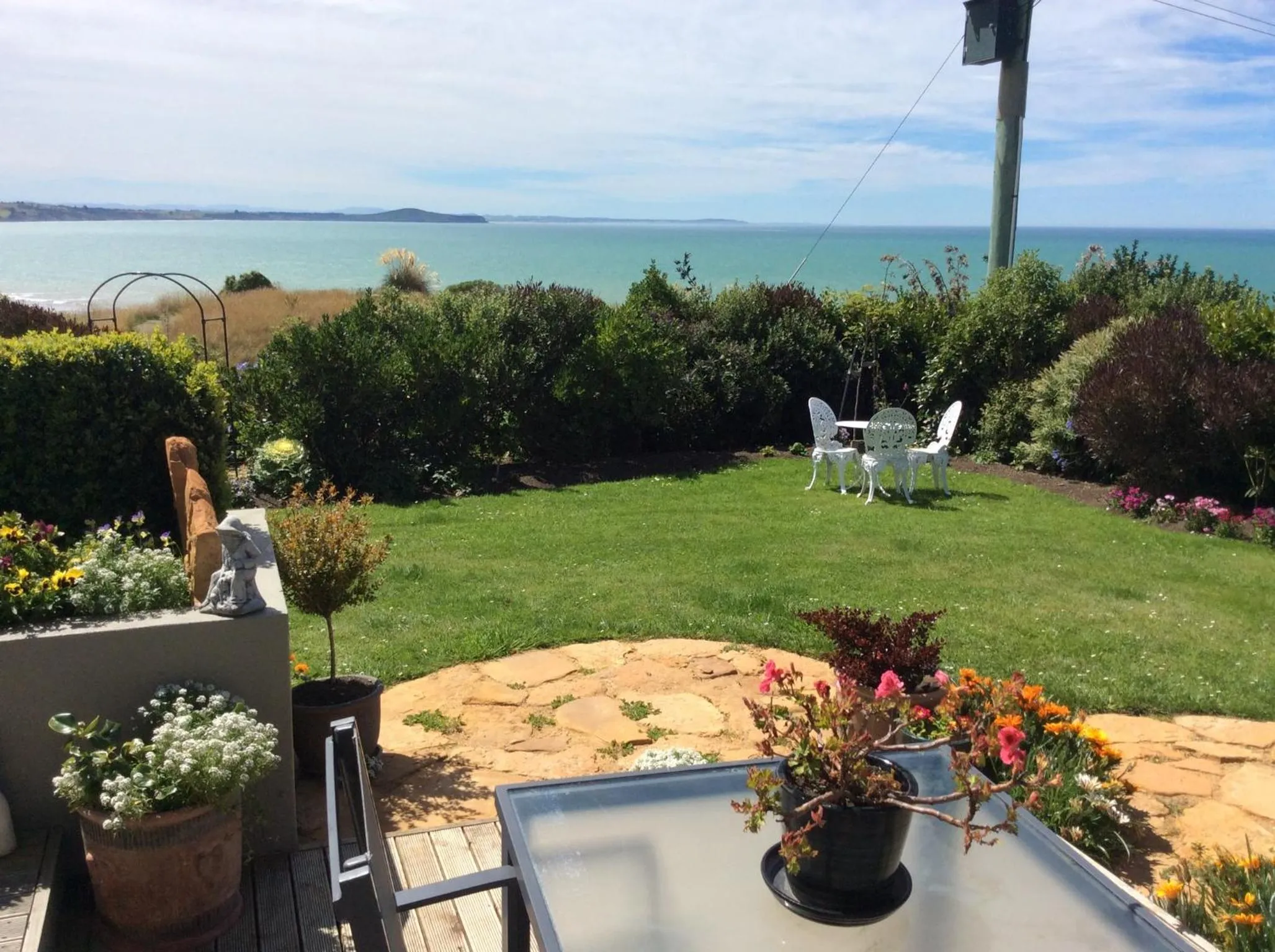 Sea view in Noah's Boutique Accommodation Moeraki