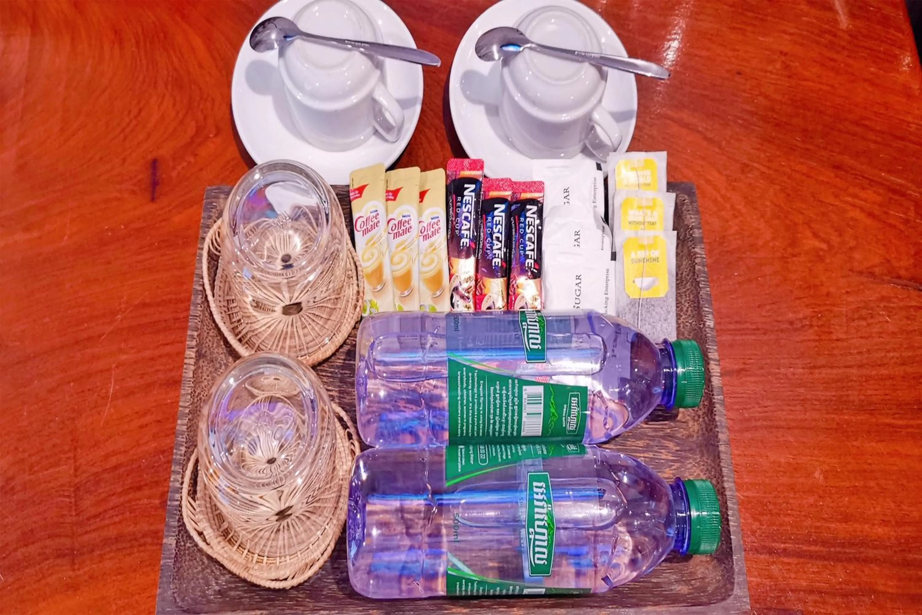 Food in Samnak Lounge