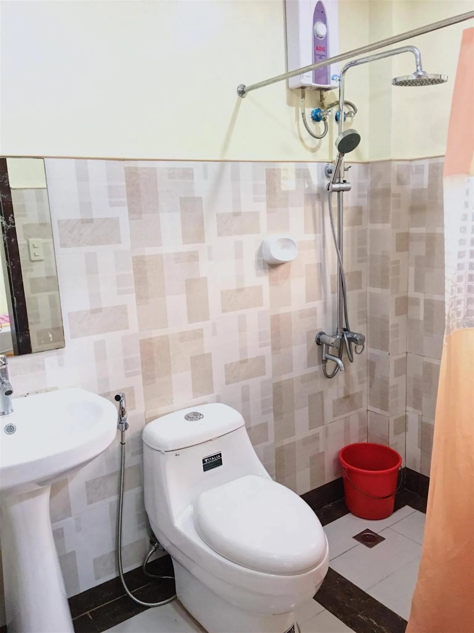 Bathroom in Big Creek Mansion