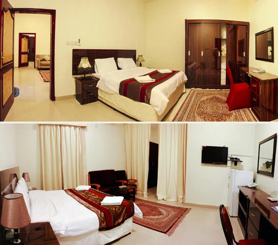 Photo of the whole room, Bed in Khasab Hotel