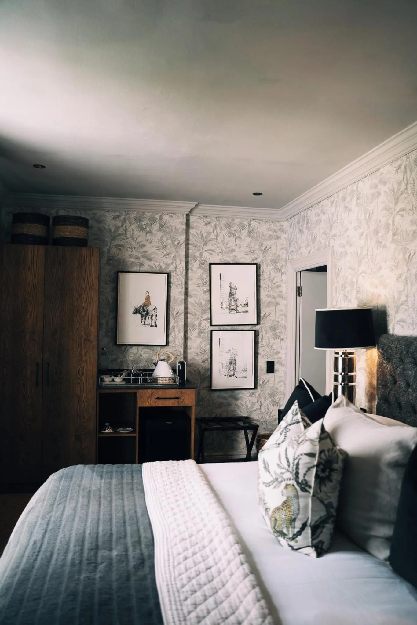 Bed in Blackheath Lodge by The Oyster Collection