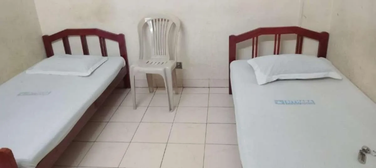 Bed in Sithara Guest House