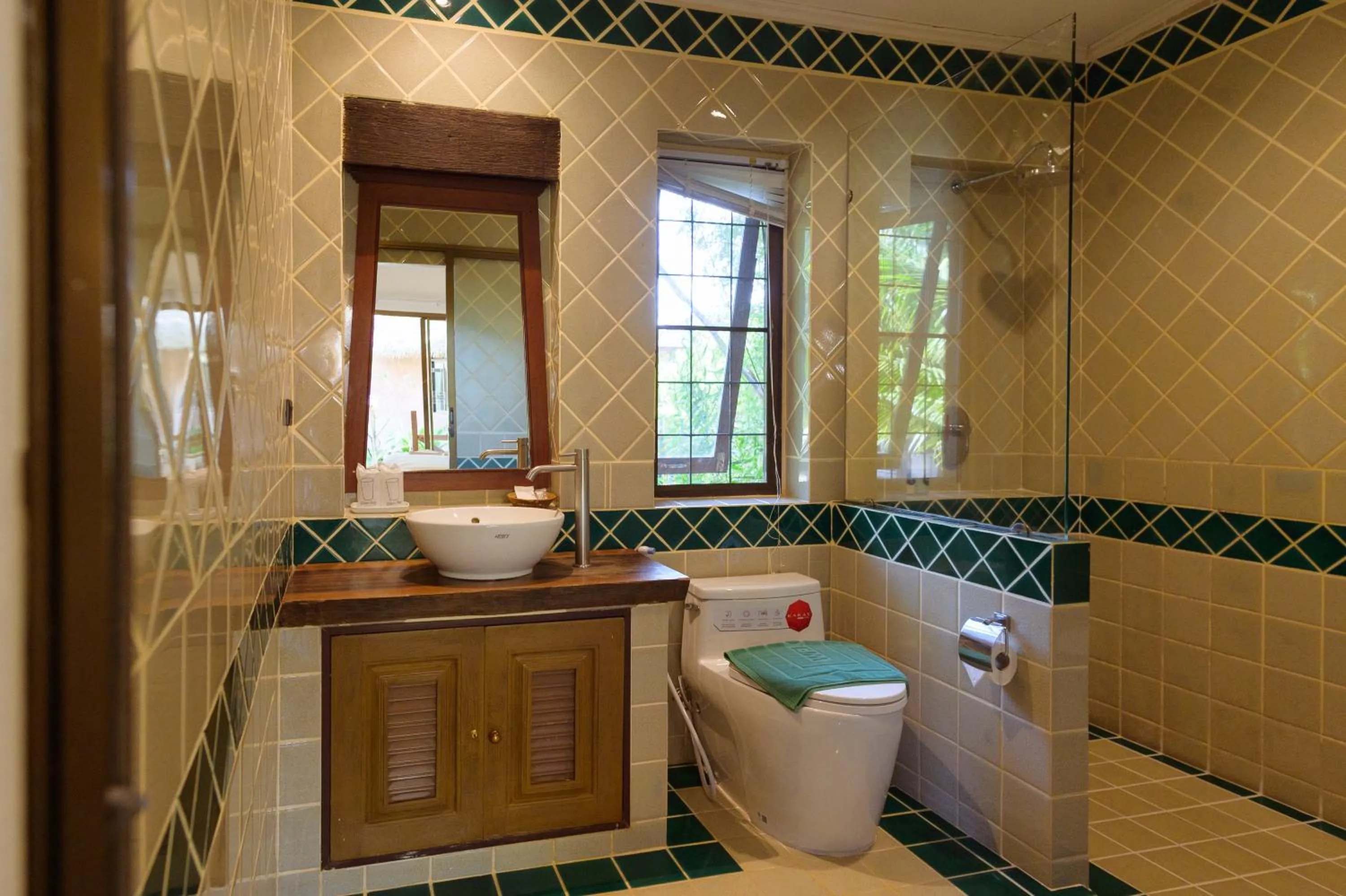 Shower in K.B. Resort