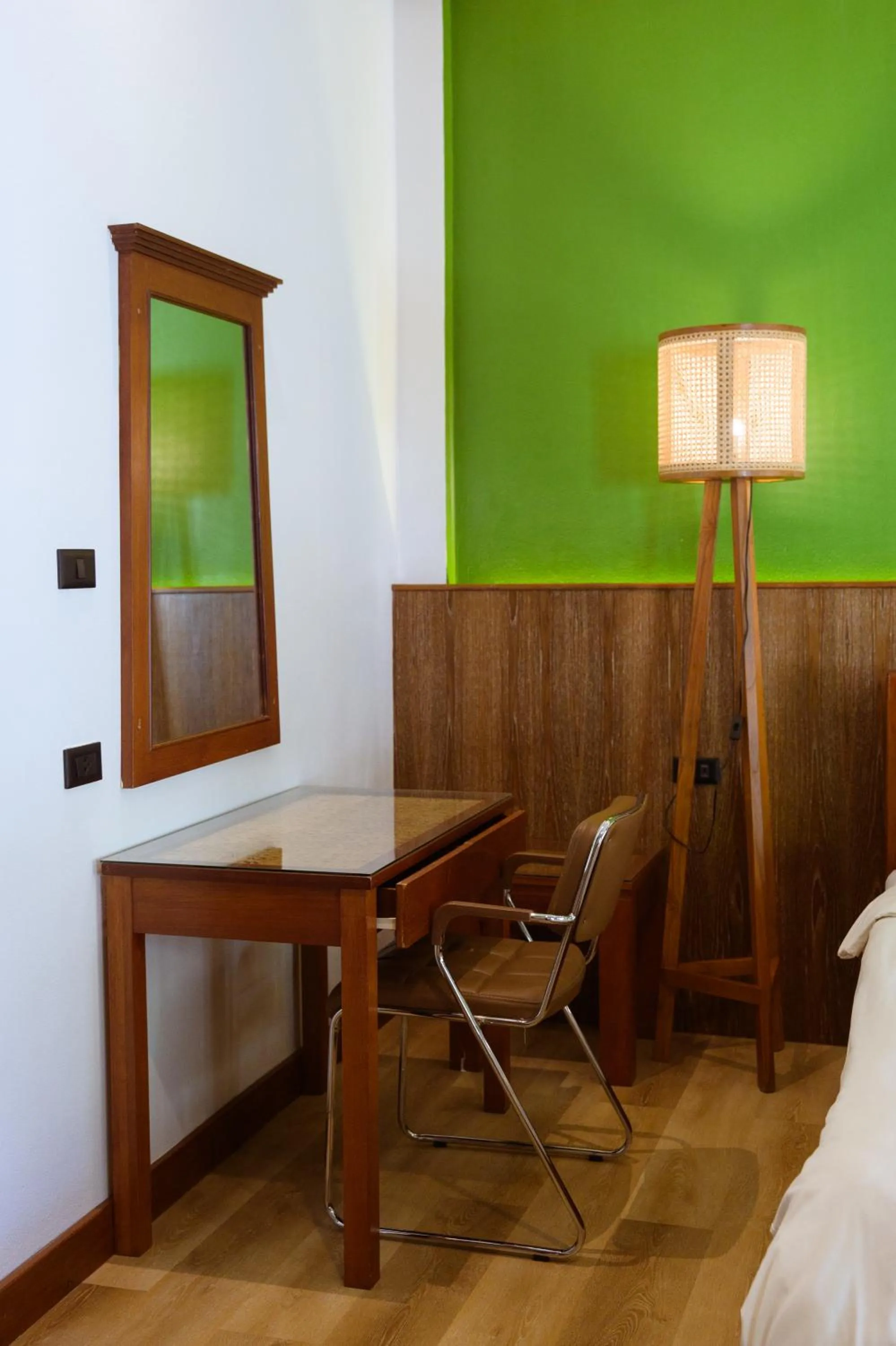 Seating area, Bed in K.B. Resort