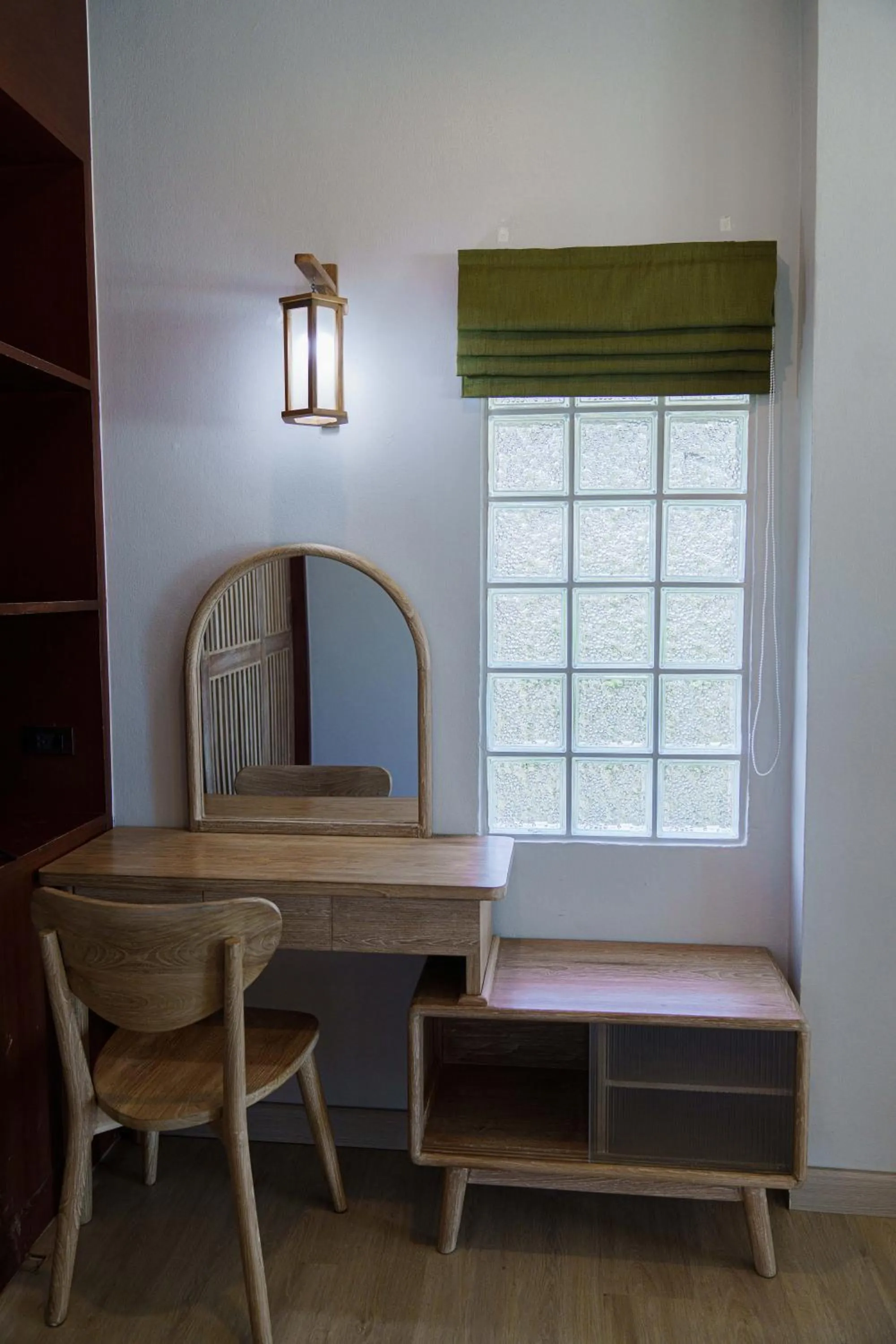 Seating area in K.B. Resort