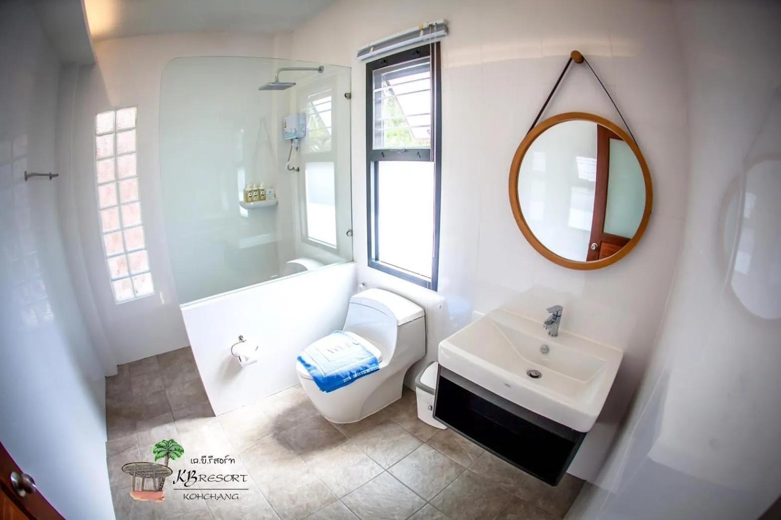 Toilet in K.B. Resort