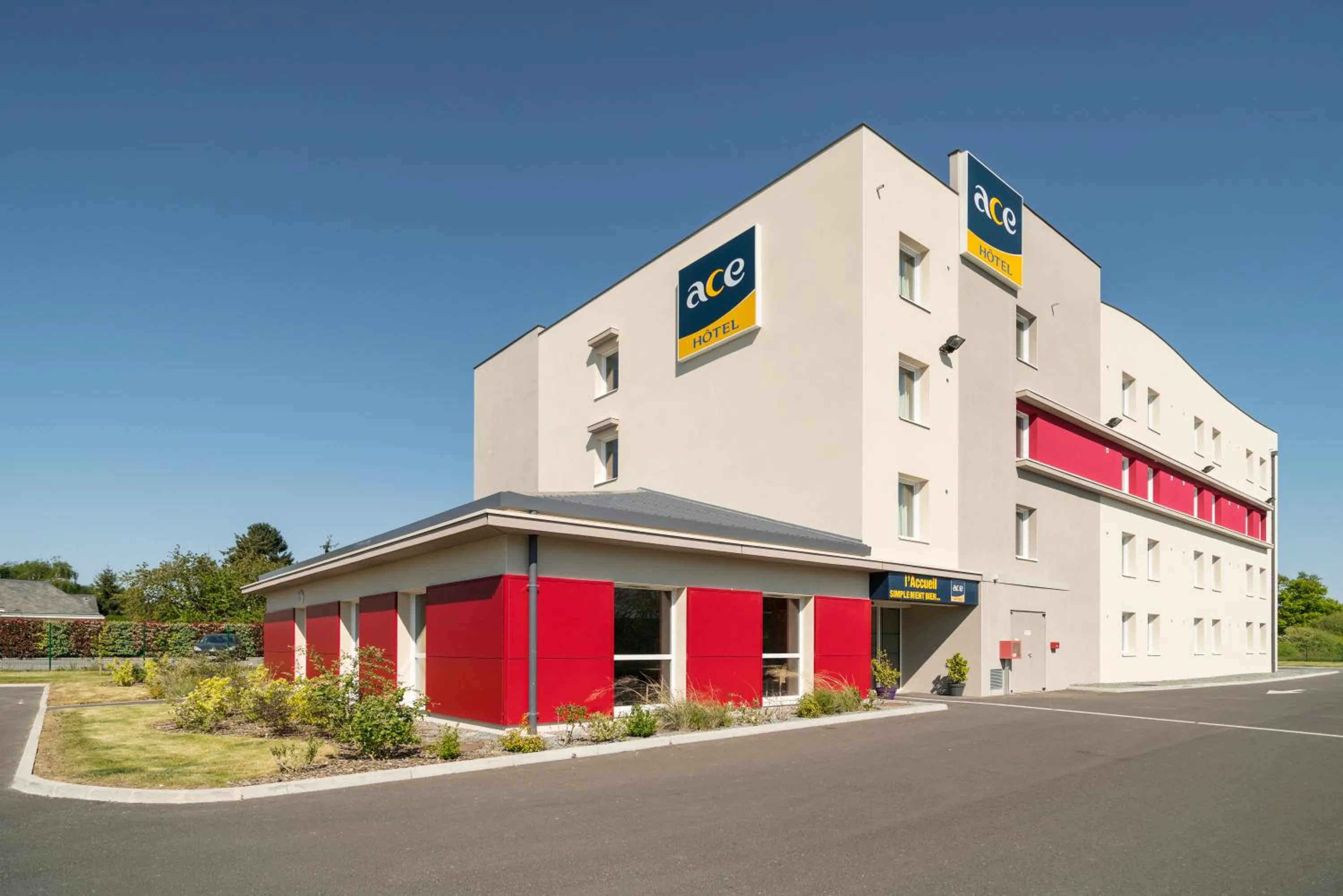 Property building in Ace Hôtel Angers