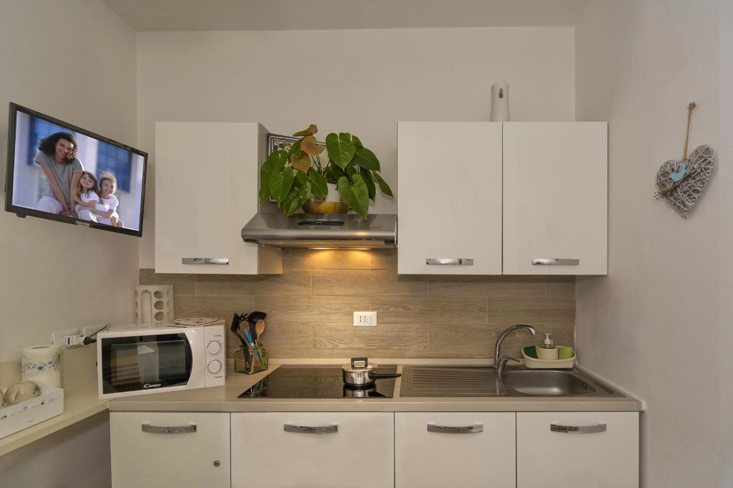 Communal kitchen in Affittacamere BB STEFY