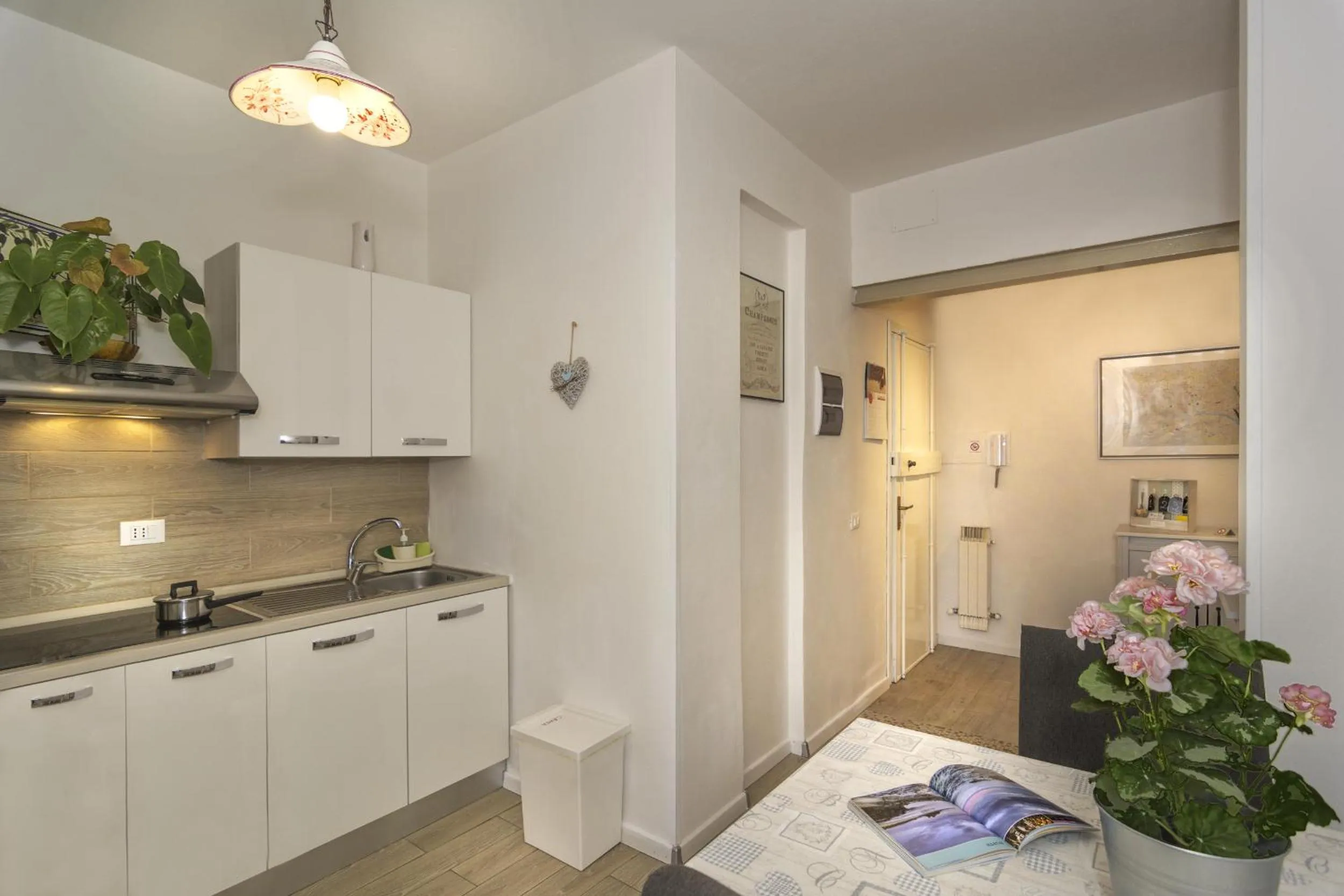 Communal lounge/ TV room in Affittacamere BB STEFY