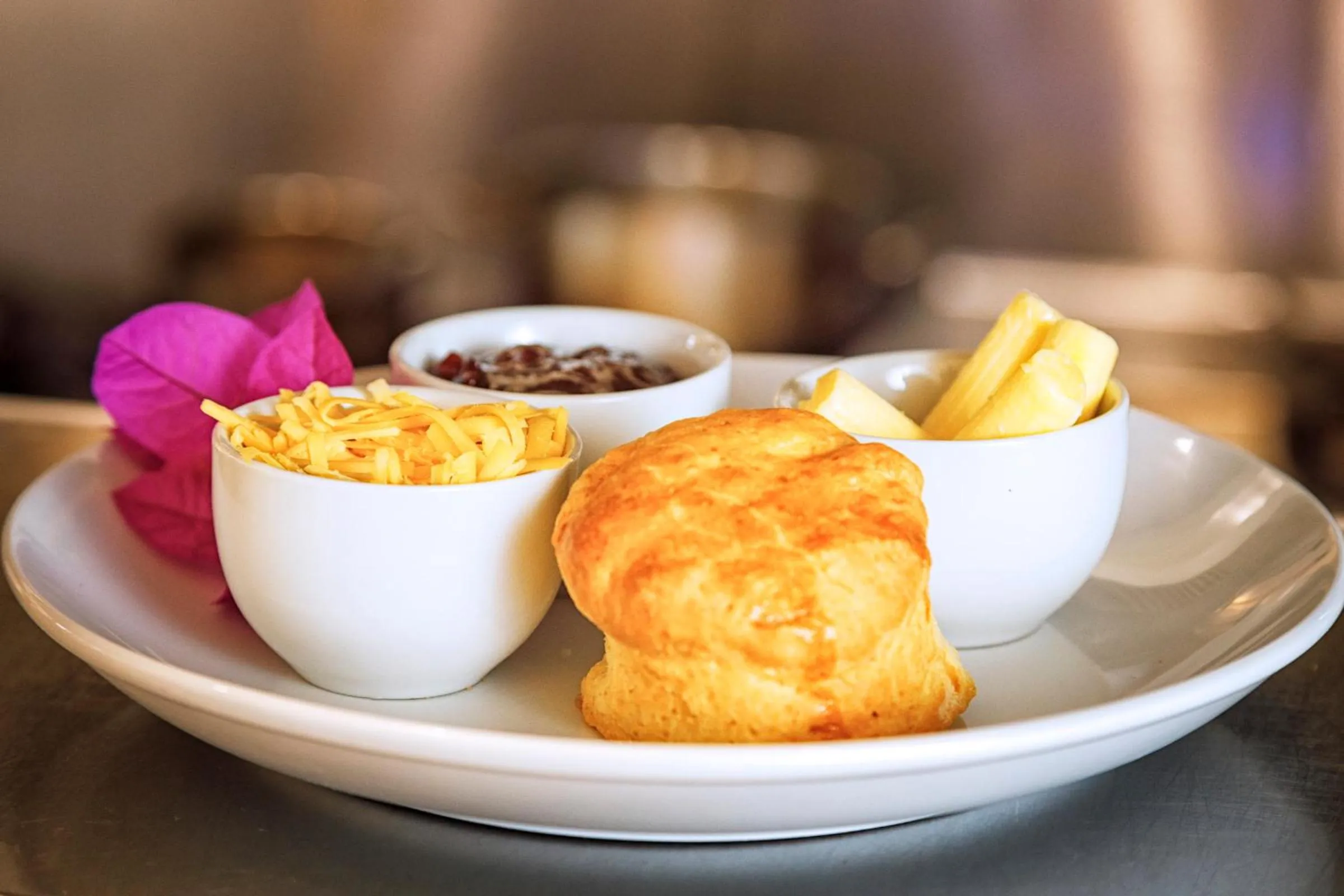 Food and drinks in Belvidere Manor Lagoonside Cottages