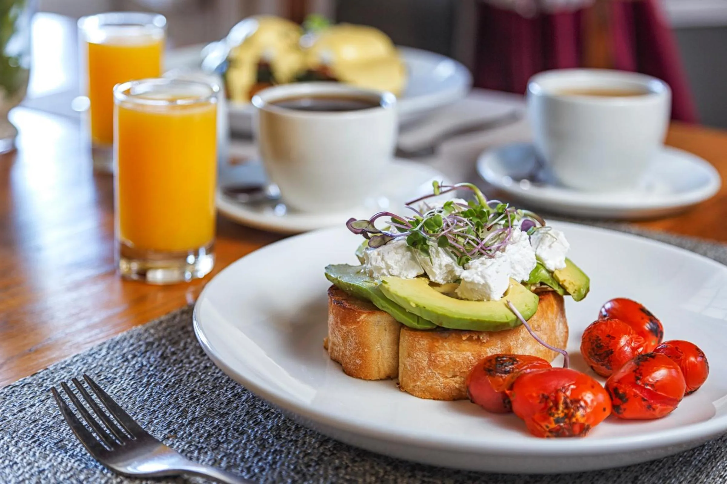 Food and drinks in Belvidere Manor Lagoonside Cottages