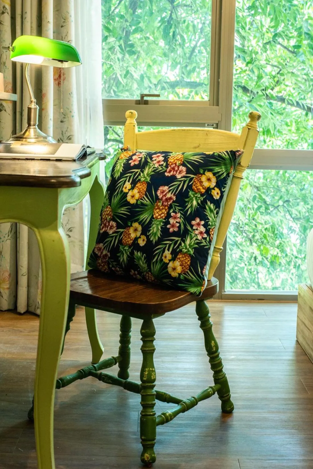 Living room in Tints of Blue Hotel