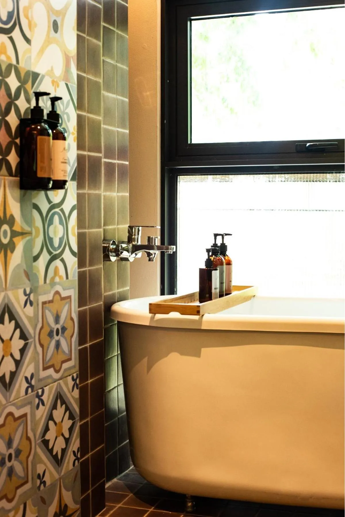 Bathroom in Tints of Blue Hotel