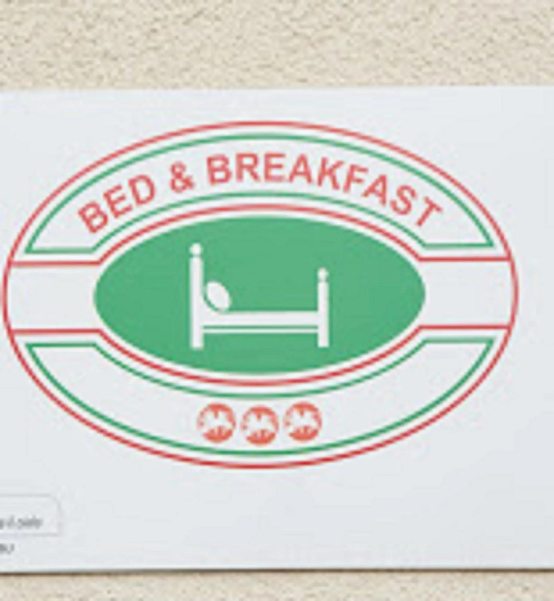 Logo/Certificate/Sign in B&B Al sogno di Laura