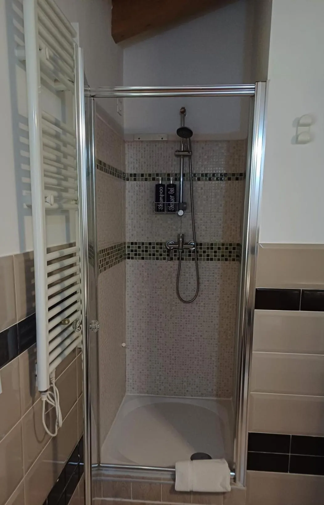 Shower in B&B Al sogno di Laura