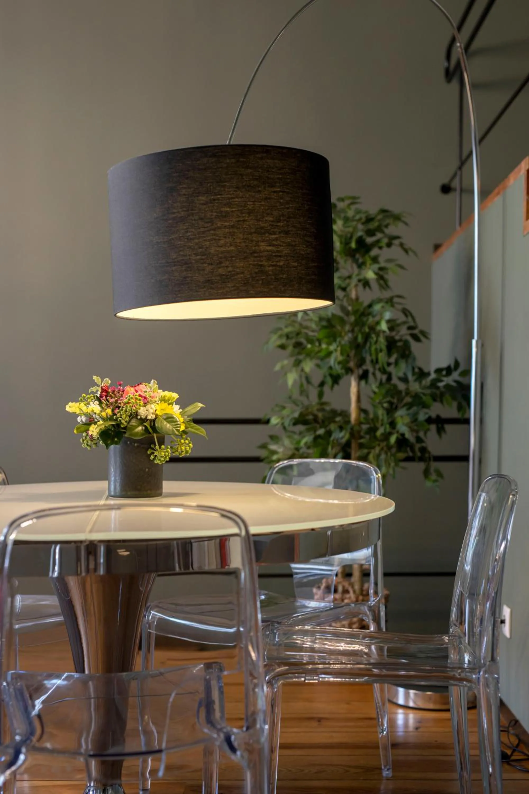 Living room in Condes de Azevedo Palace Apartments