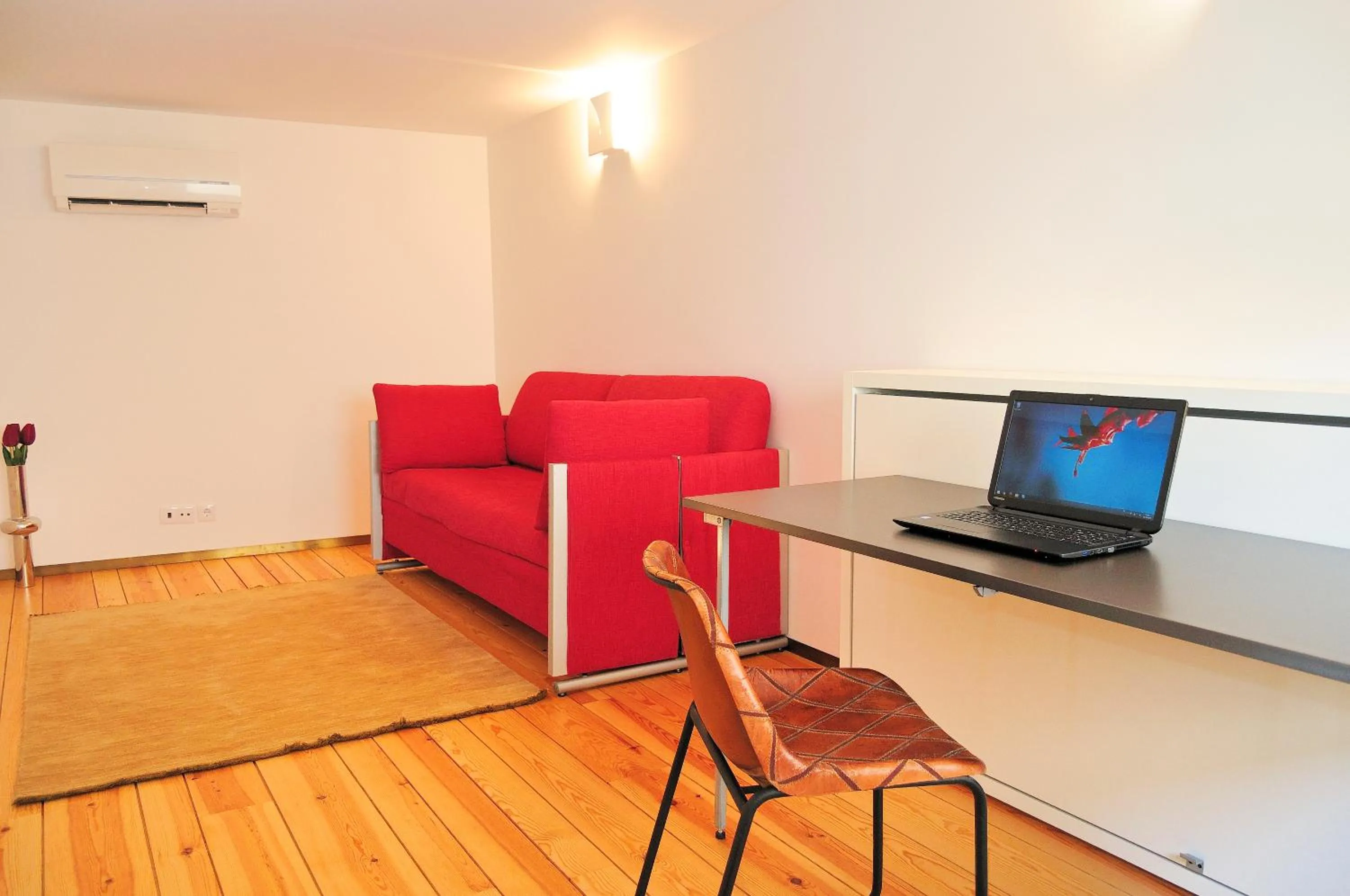 Bedroom in Condes de Azevedo Palace Apartments