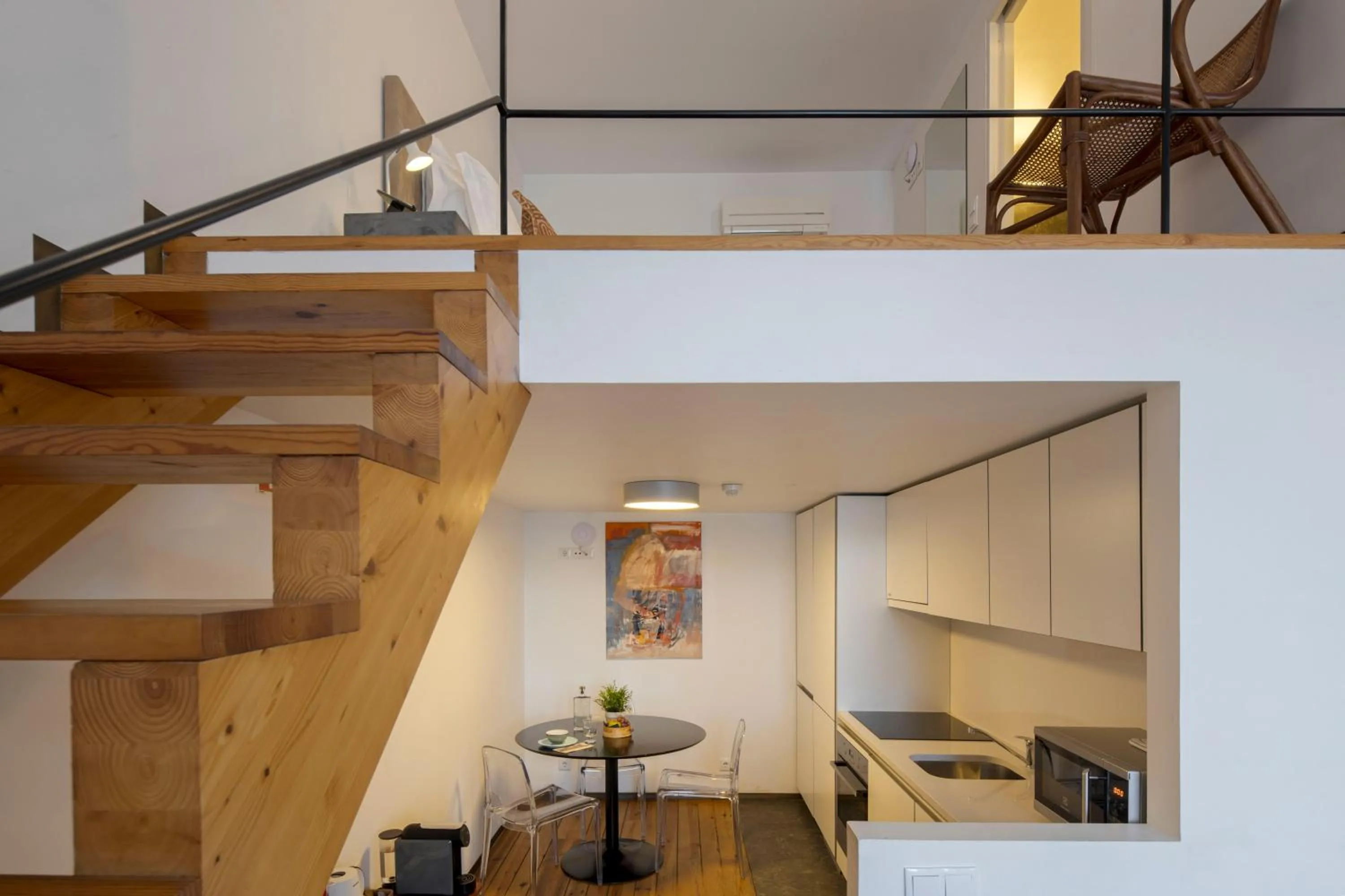 kitchen in Condes de Azevedo Palace Apartments
