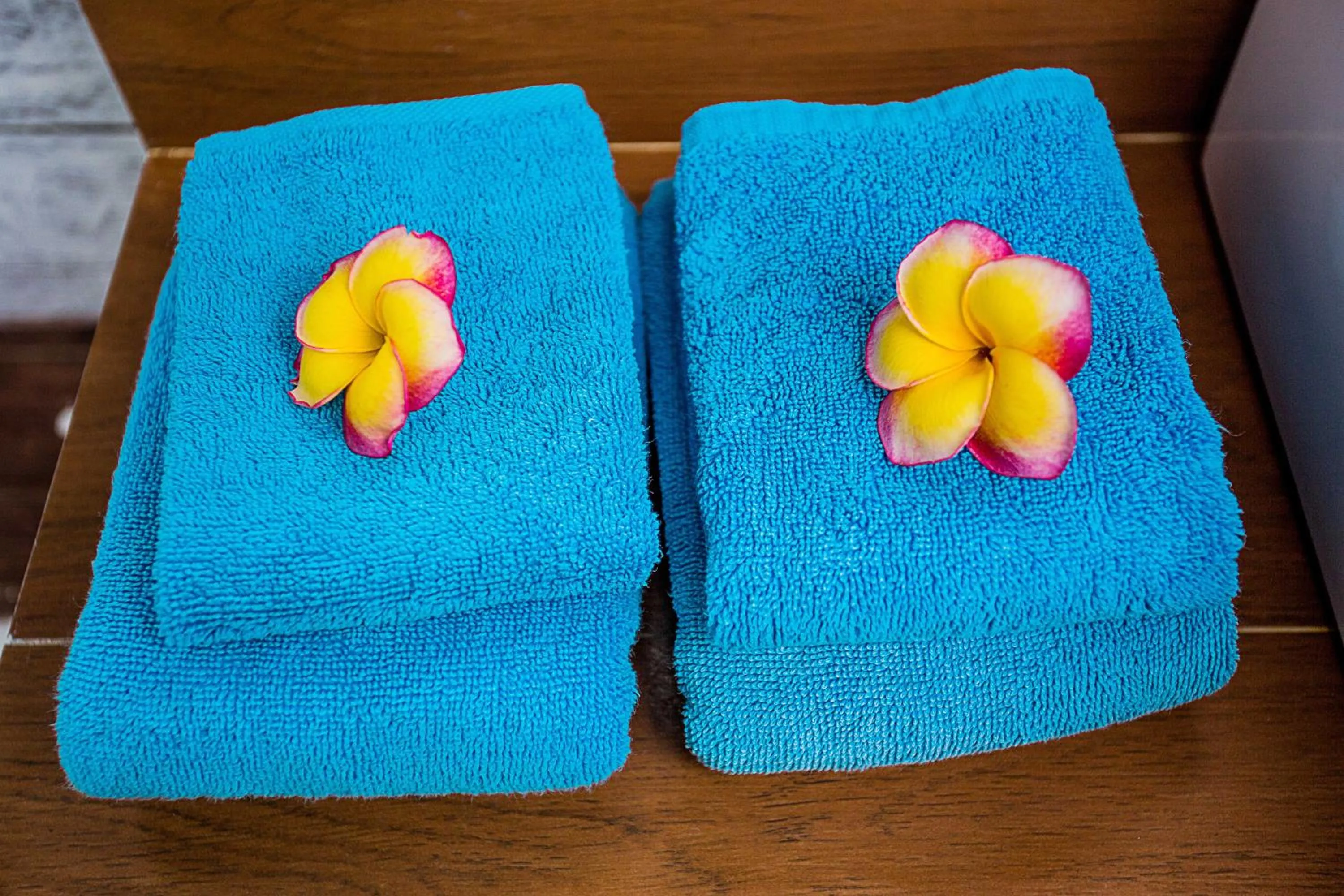 towels in Bukit Taman Cottages