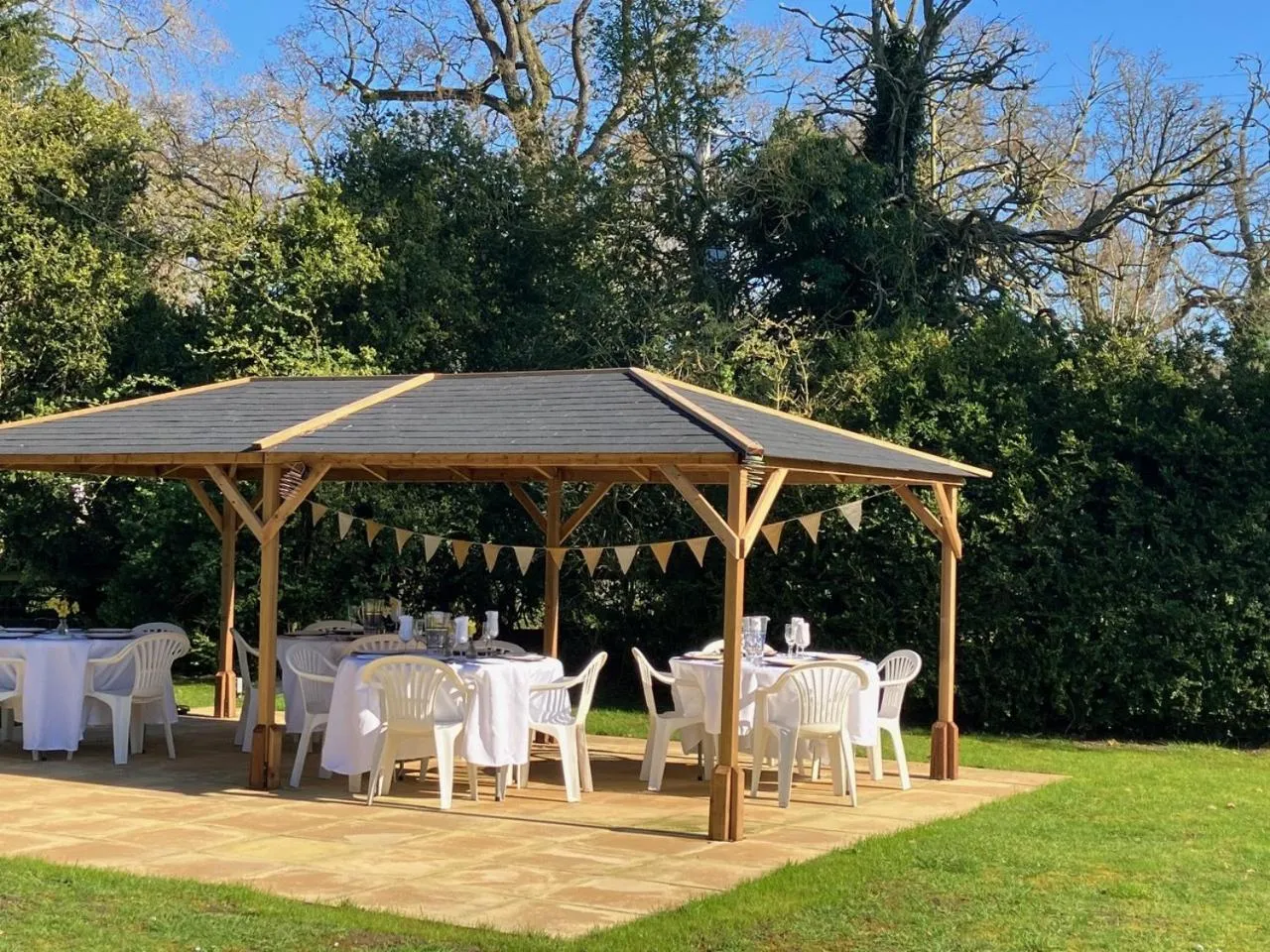 Patio in Grange Farm