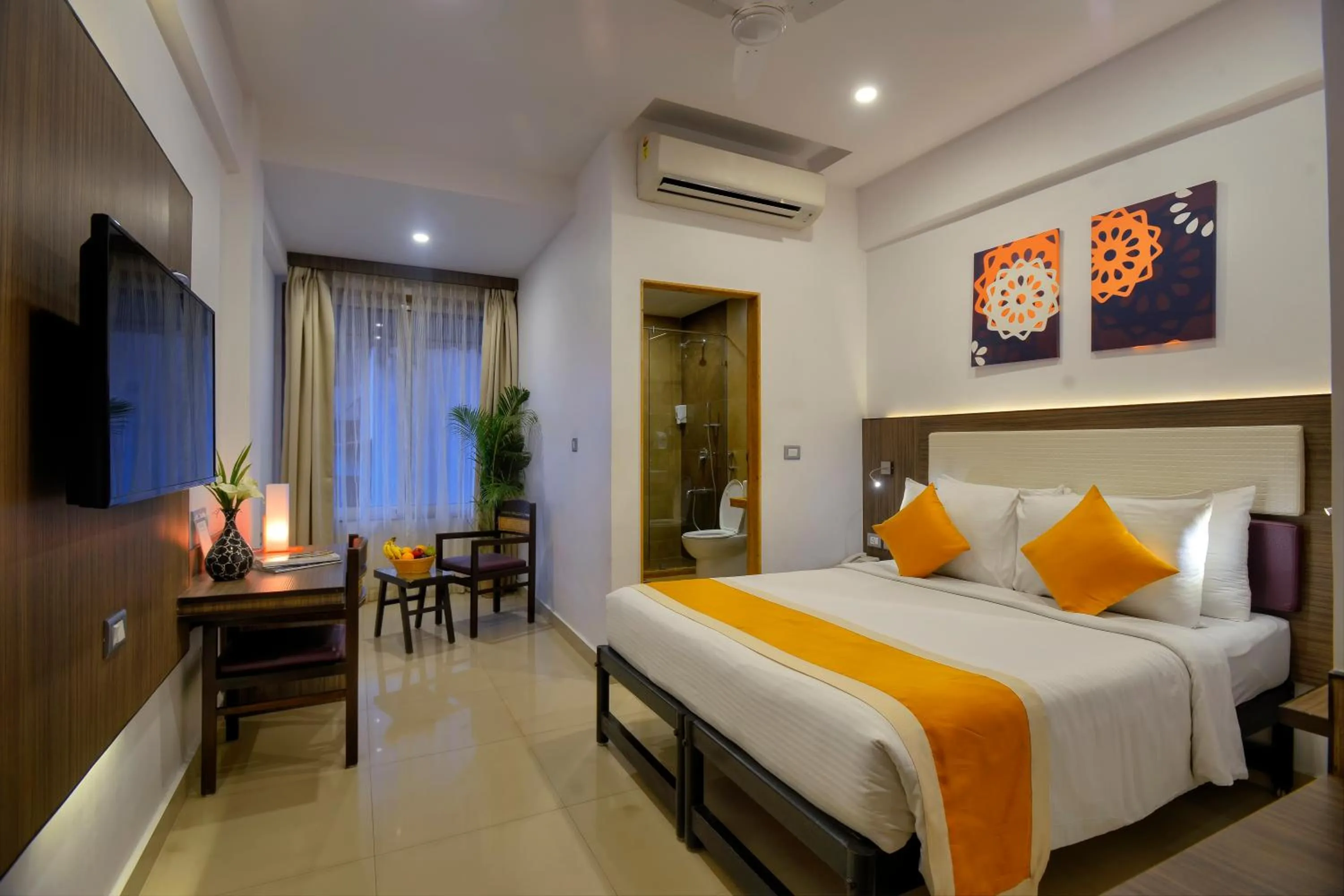 Bedroom, Bed in TreeHouse Neptune