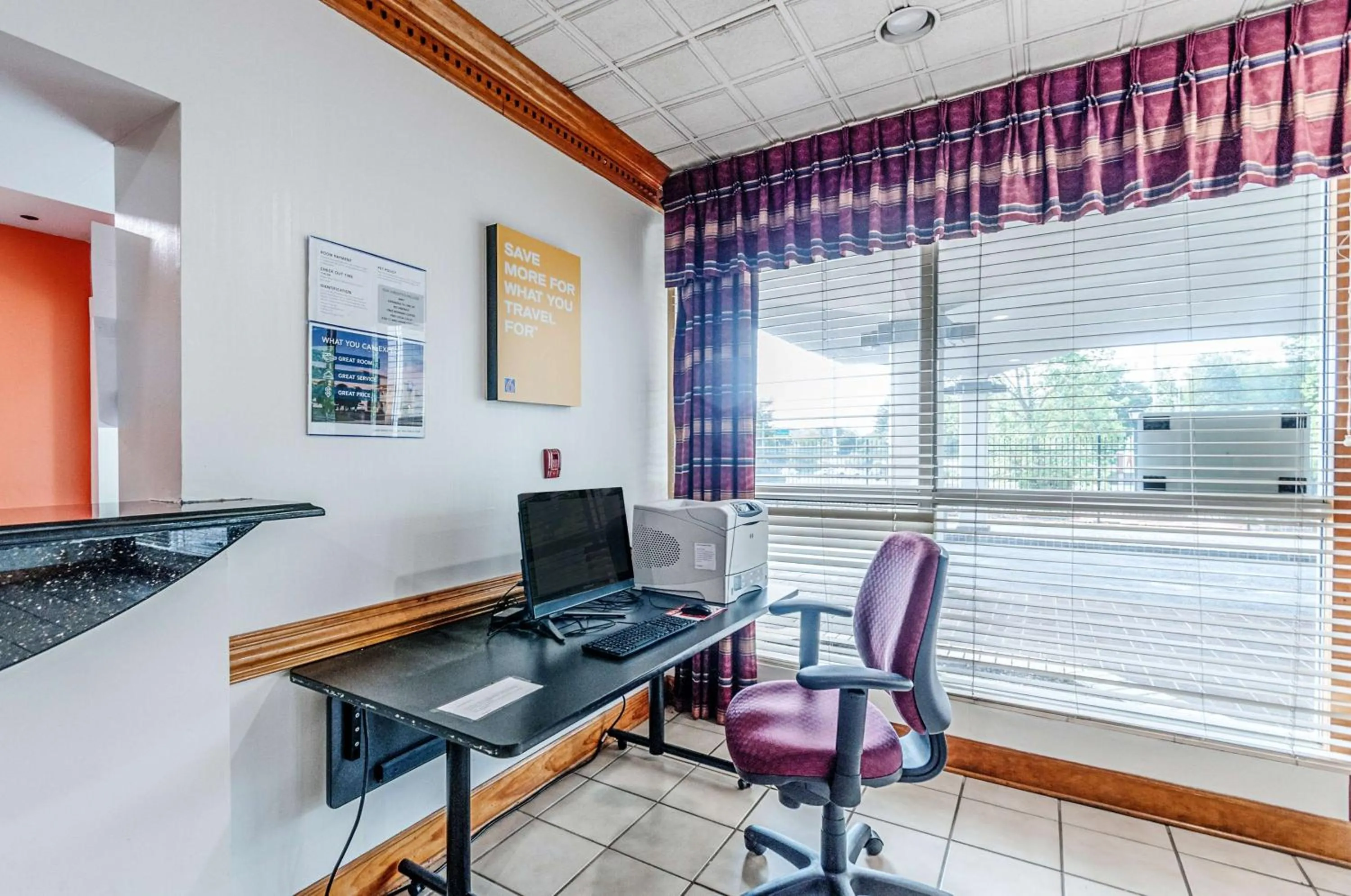 On site in Motel 6-Dumfries, VA