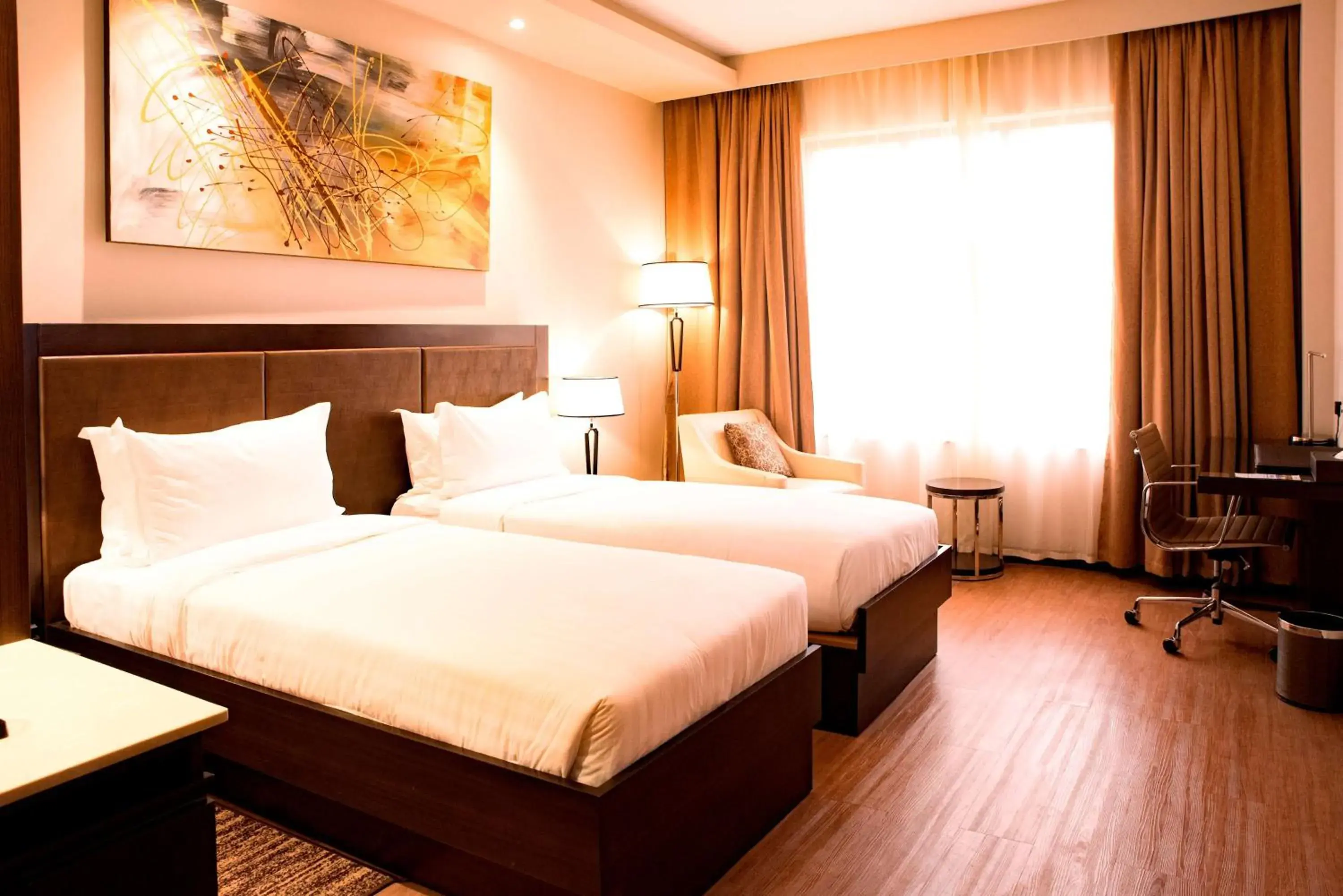 Twin Room in DoubleTree by Hilton Nairobi Twin Room in DoubleTree by Hilton Nairobi