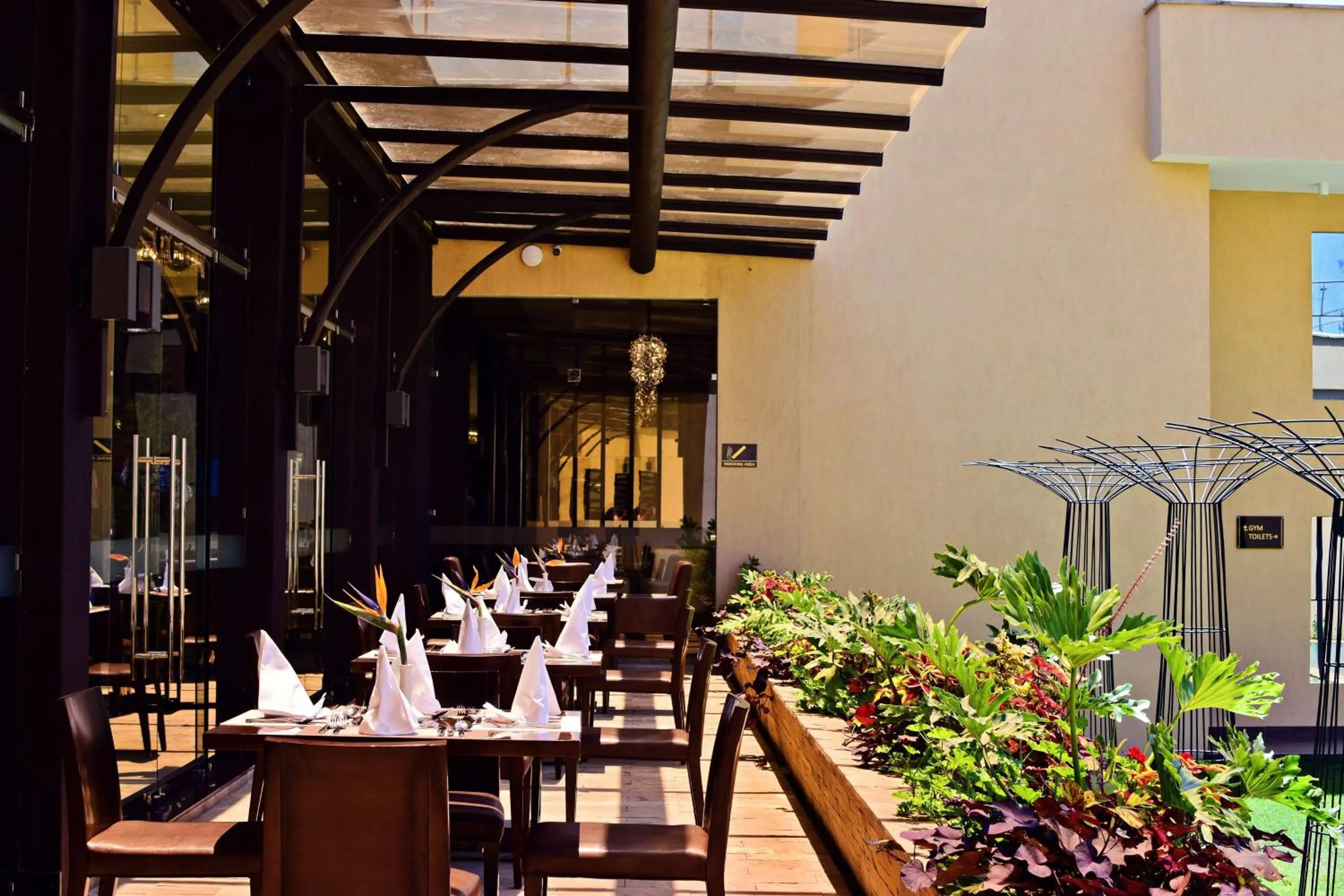 Restaurant/places to eat in DoubleTree by Hilton Nairobi
