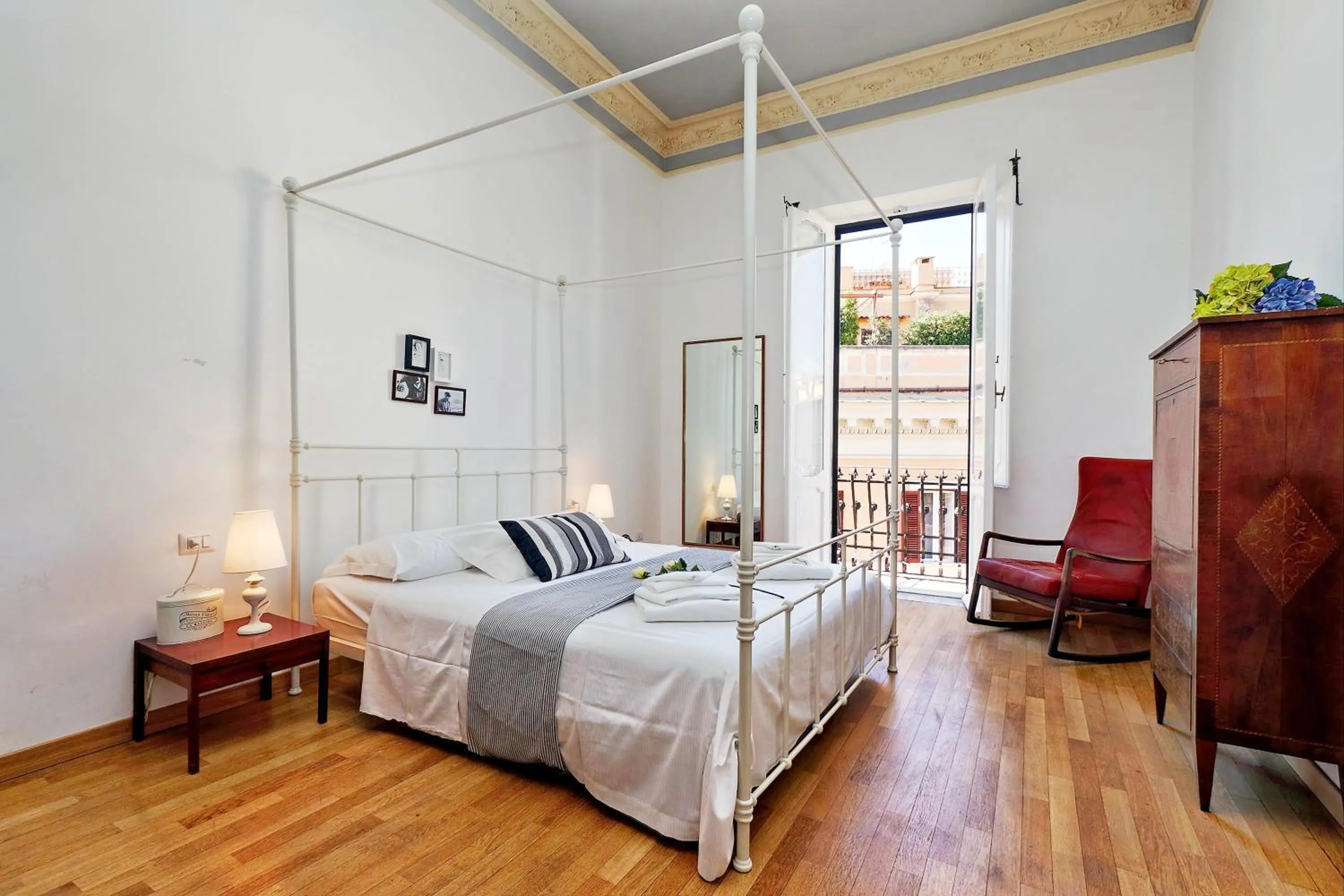 Bedroom, Bed in Spagna Penthouse