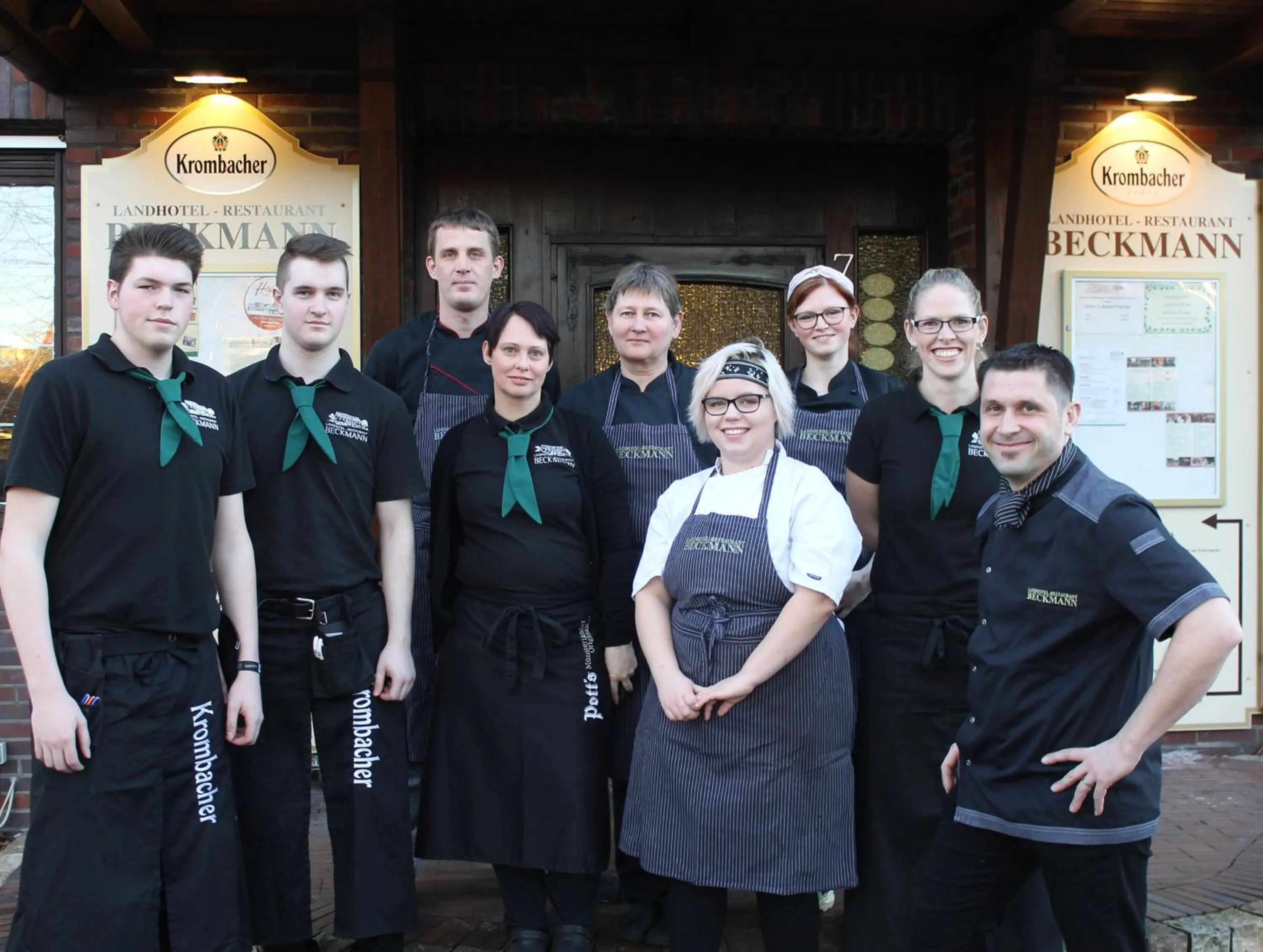 People in Landhotel-Restaurant Beckmann