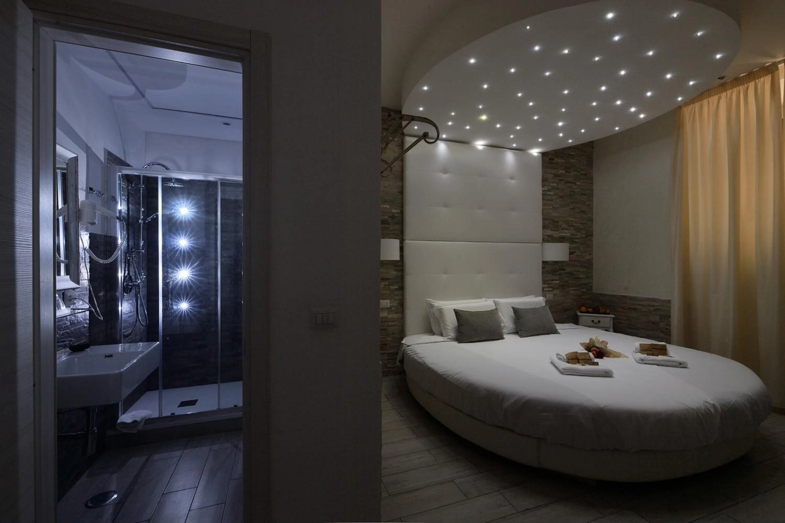 Night, Bed in Vatican Tourist Inn